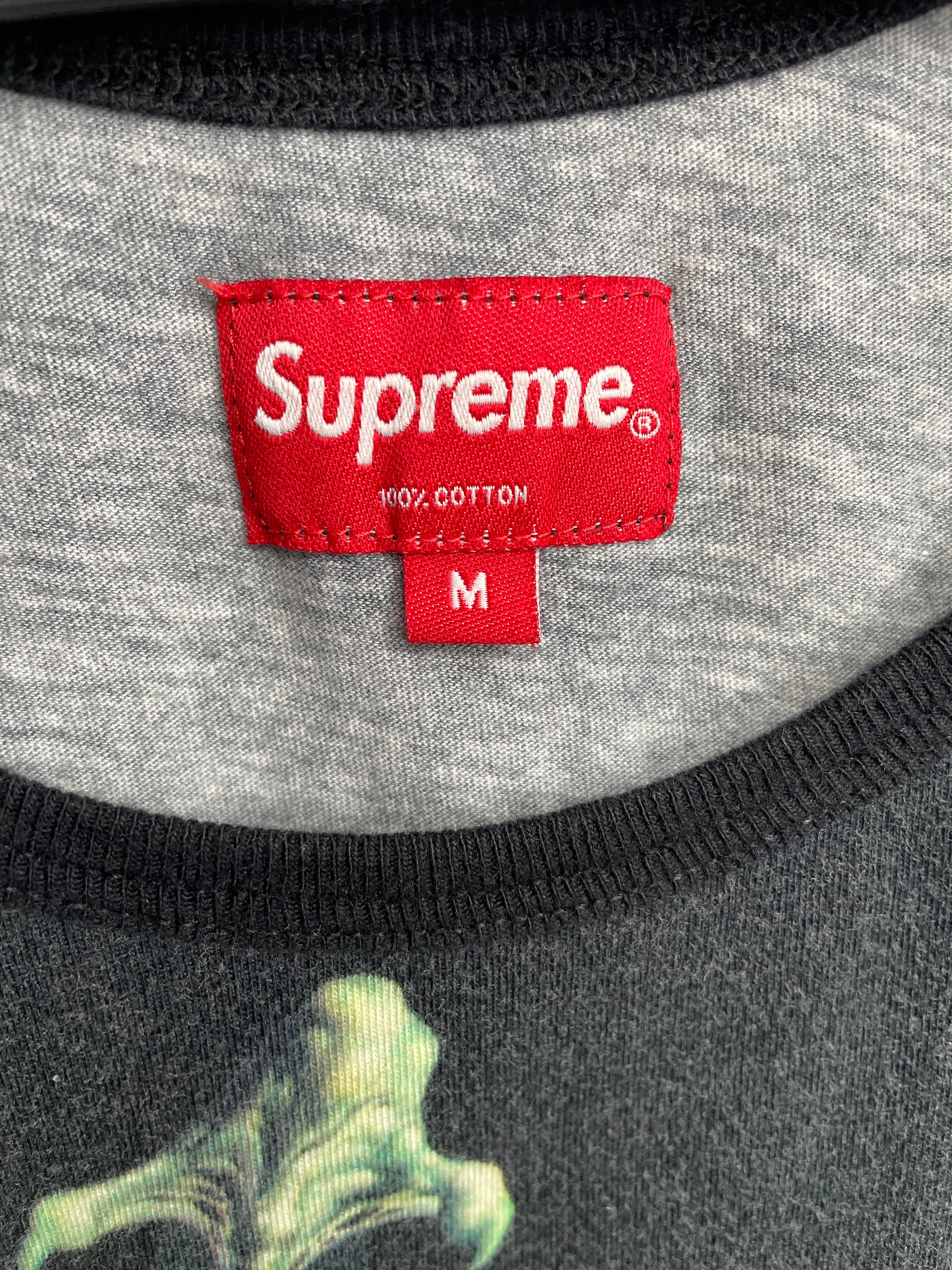 Supreme/Tank Top/M/Cotton/BLK/Graphic/BORIS INCUBUS GIRL W DRAGON view 3