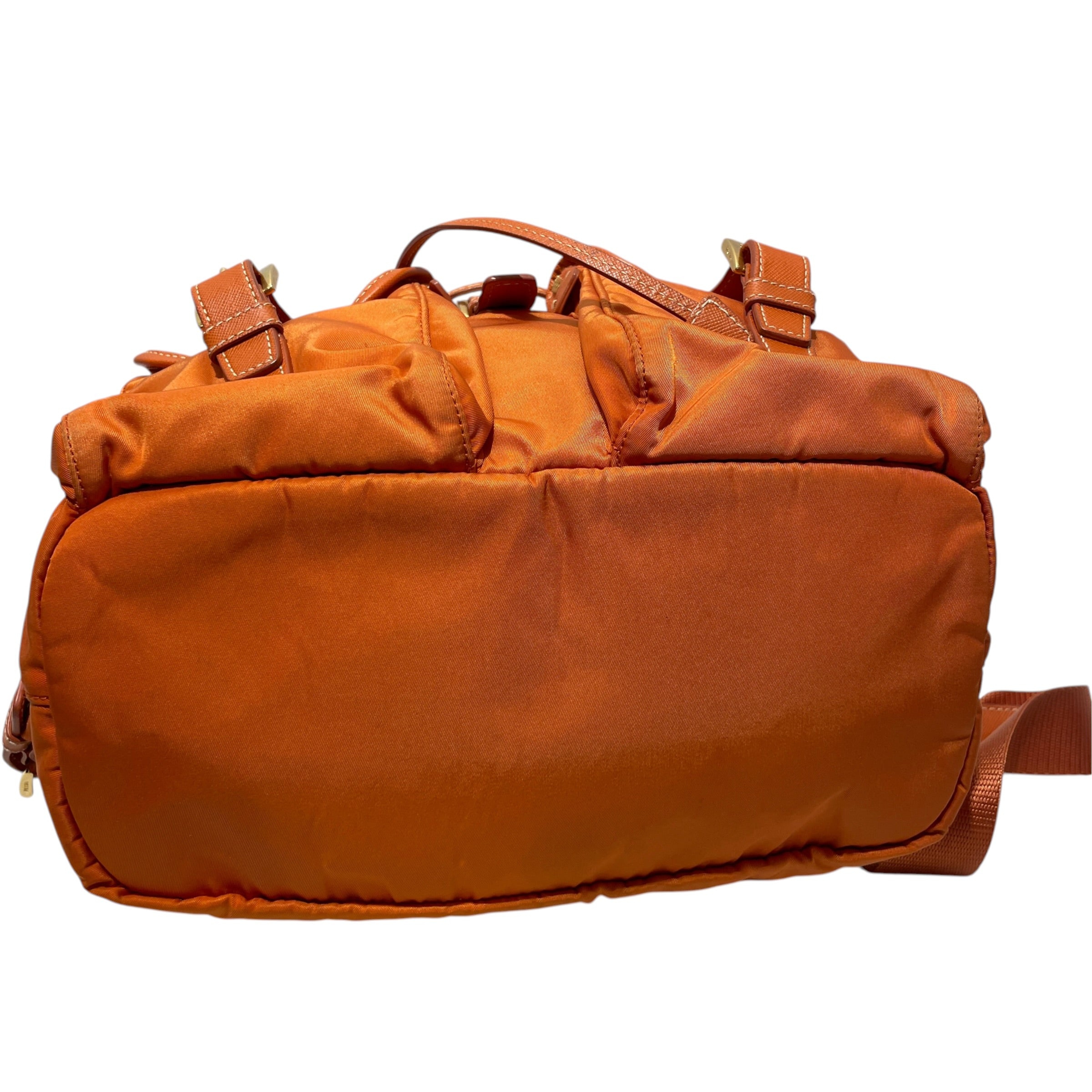PRADA/Backpack/Polyester/ORN/saffiano view 3