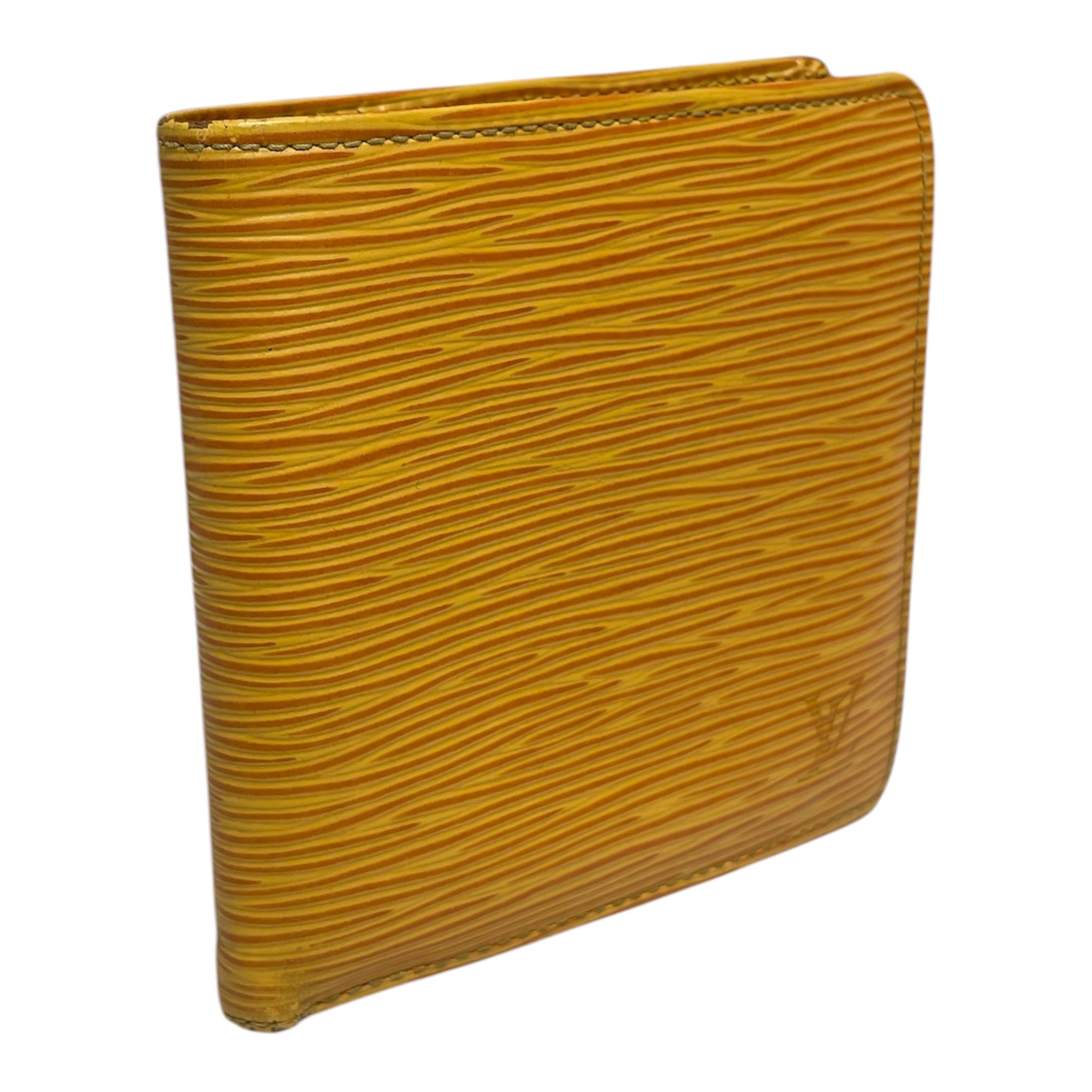 LOUIS VUITTON/Bifold Wallet/Leather/YEL/ view 1
