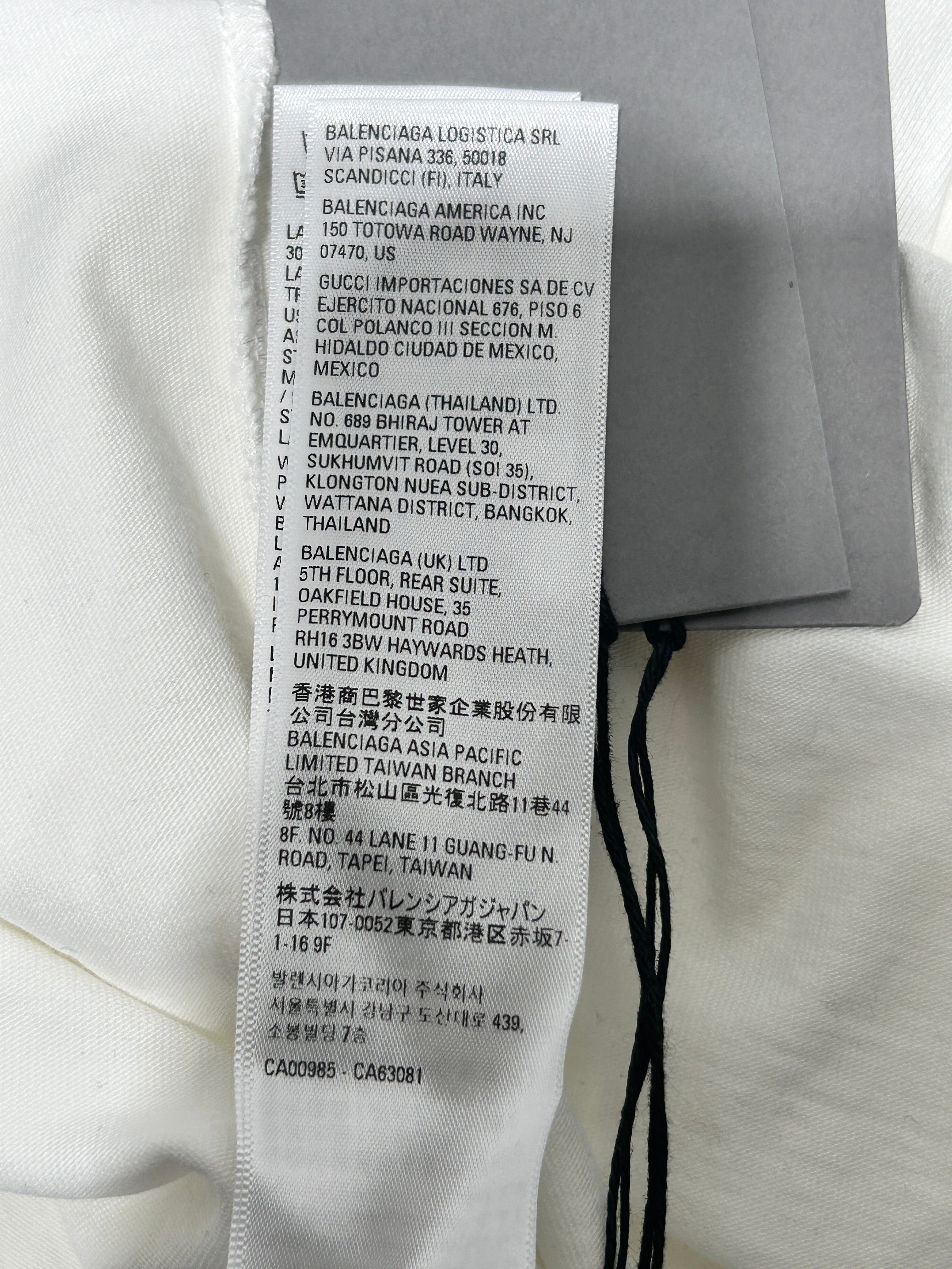 BALENCIAGA/T-Shirt/1/Cotton/WHT/PRIDE 2022 view 8