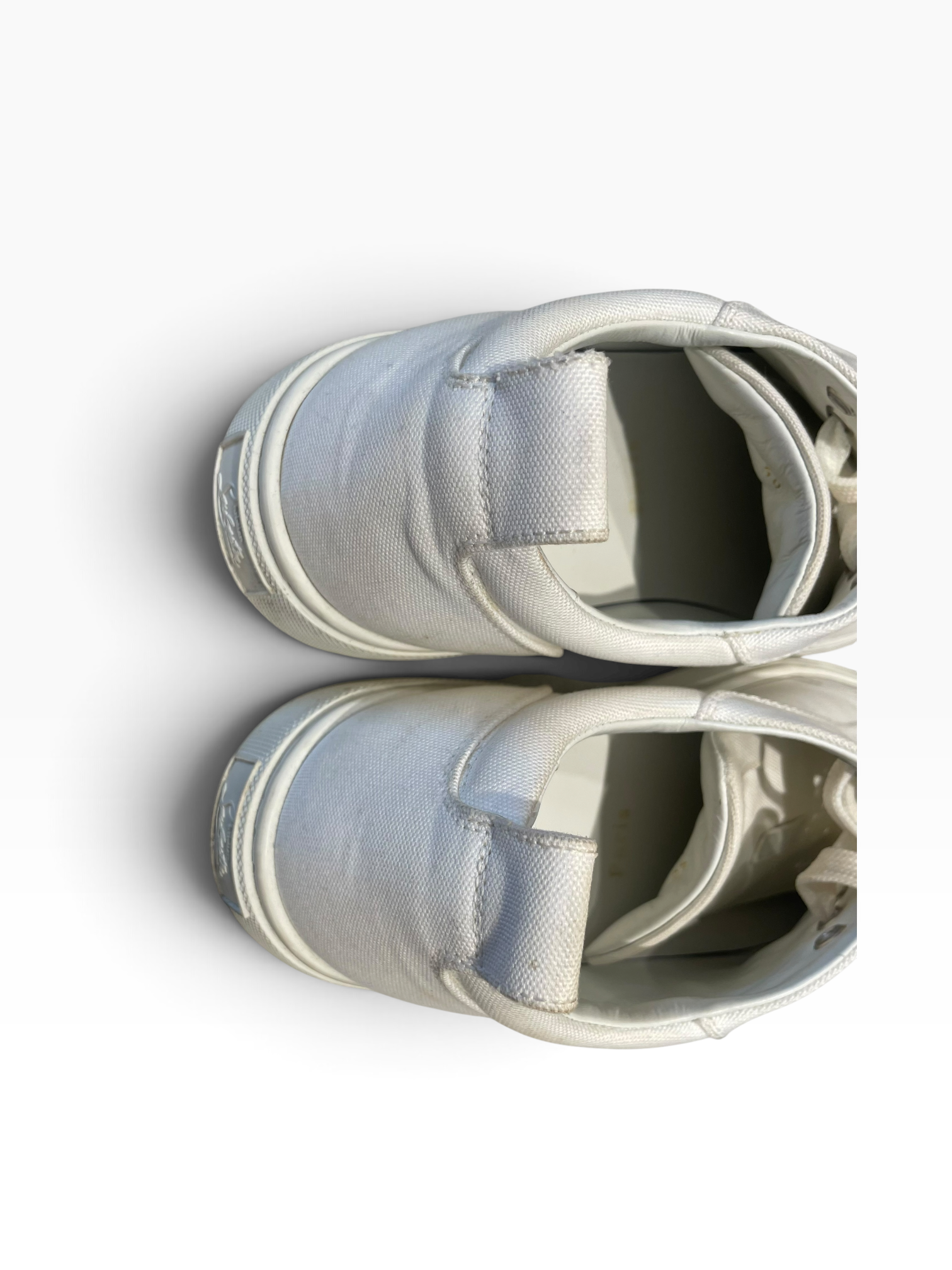 Christian Louboutin/Low-Sneakers/EU 40/Cotton/WHT/SIMPLERUI view 6