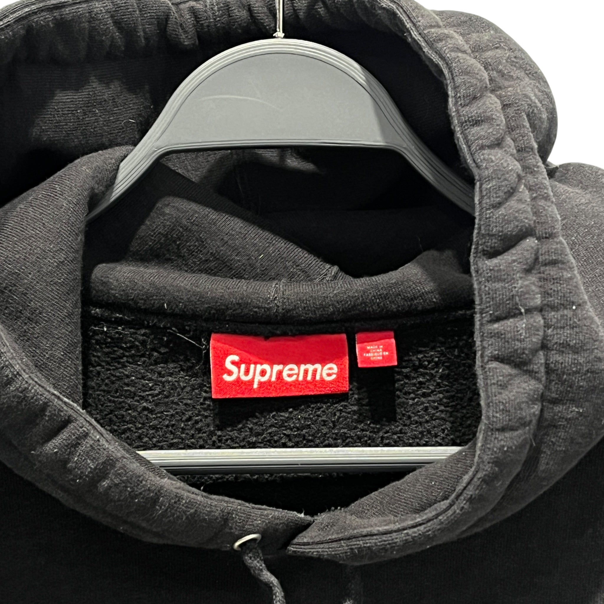 Supreme/Sweater/L/Cotton/BLK/contrast cutout view 3
