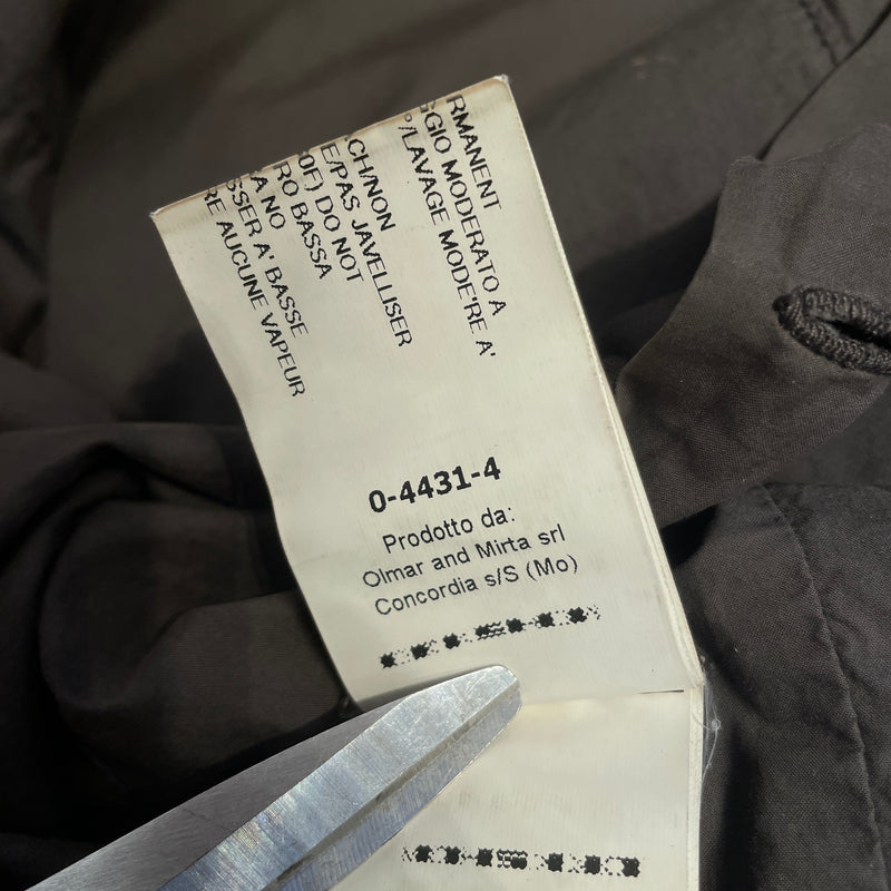 RICK OWENS DRKSHDW/Spring Coat/S/Cotton/BRW/
