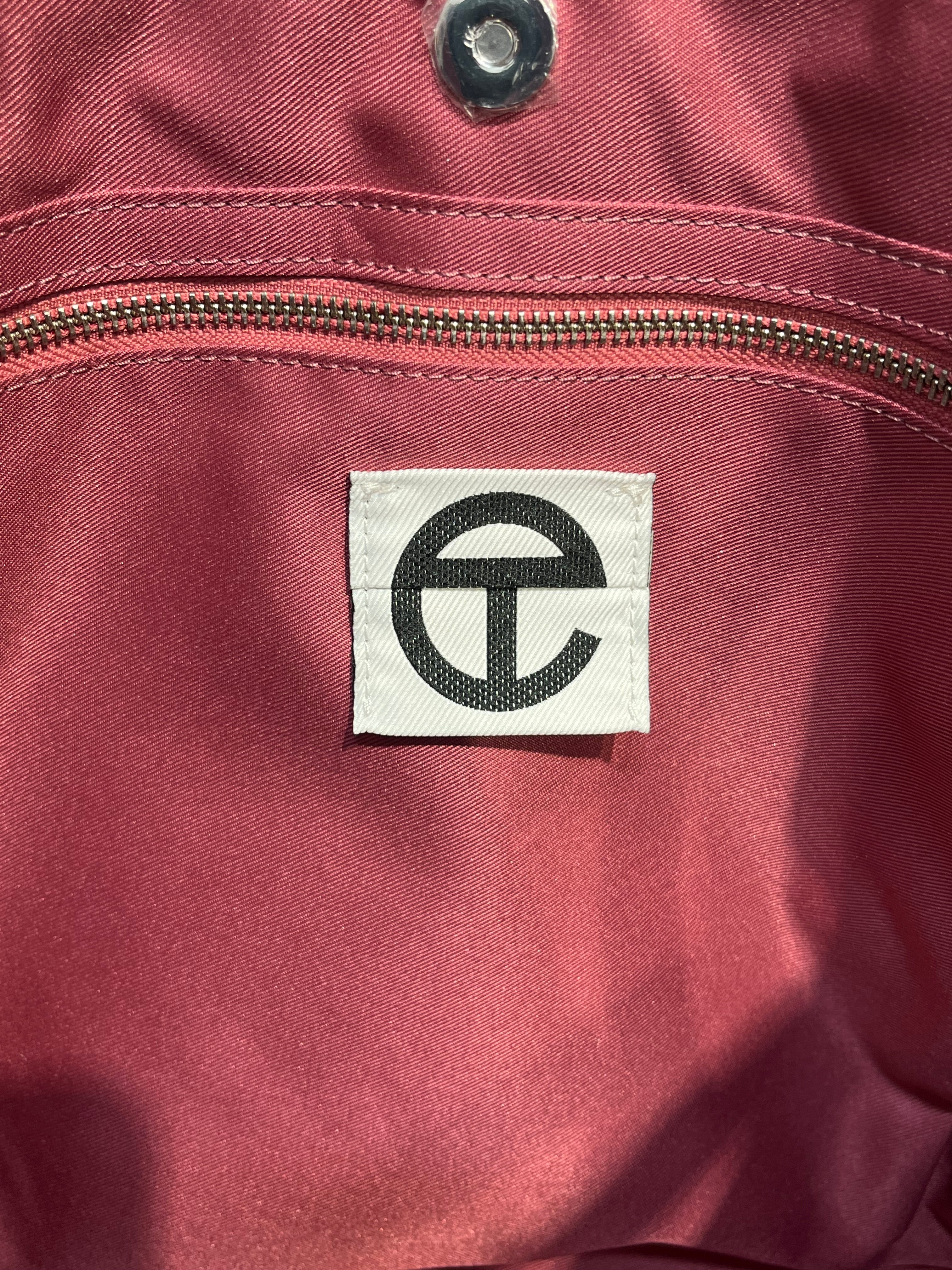 Telfar/Bag/Faux Leather/PNK/LARGE SHOPPER TOTE CORNED BEEF view 3