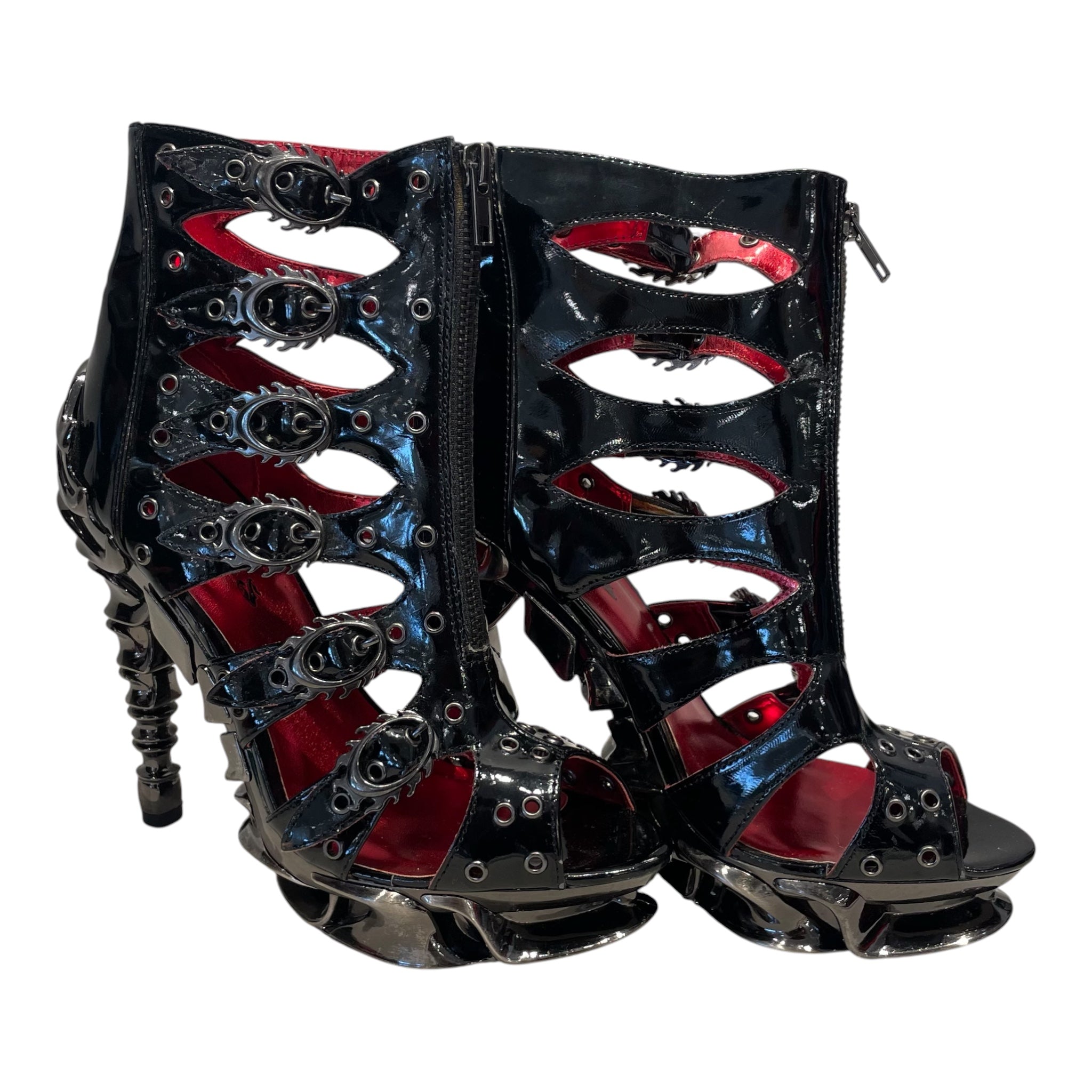 Hades Crimson/Heels/US 8/BLK/Spinal Heel view 1