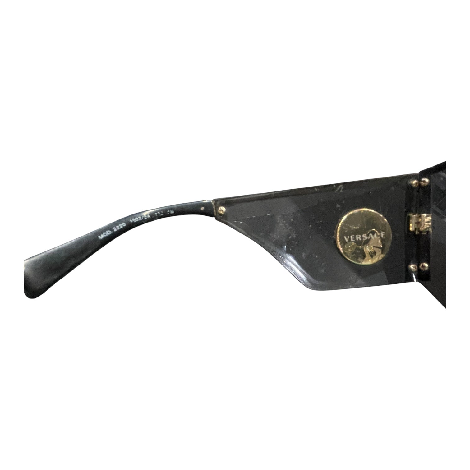 VERSACE/Sunglasses/Celluloid/BLK/Sports/M's/VERSACE BLACK LENS view 4