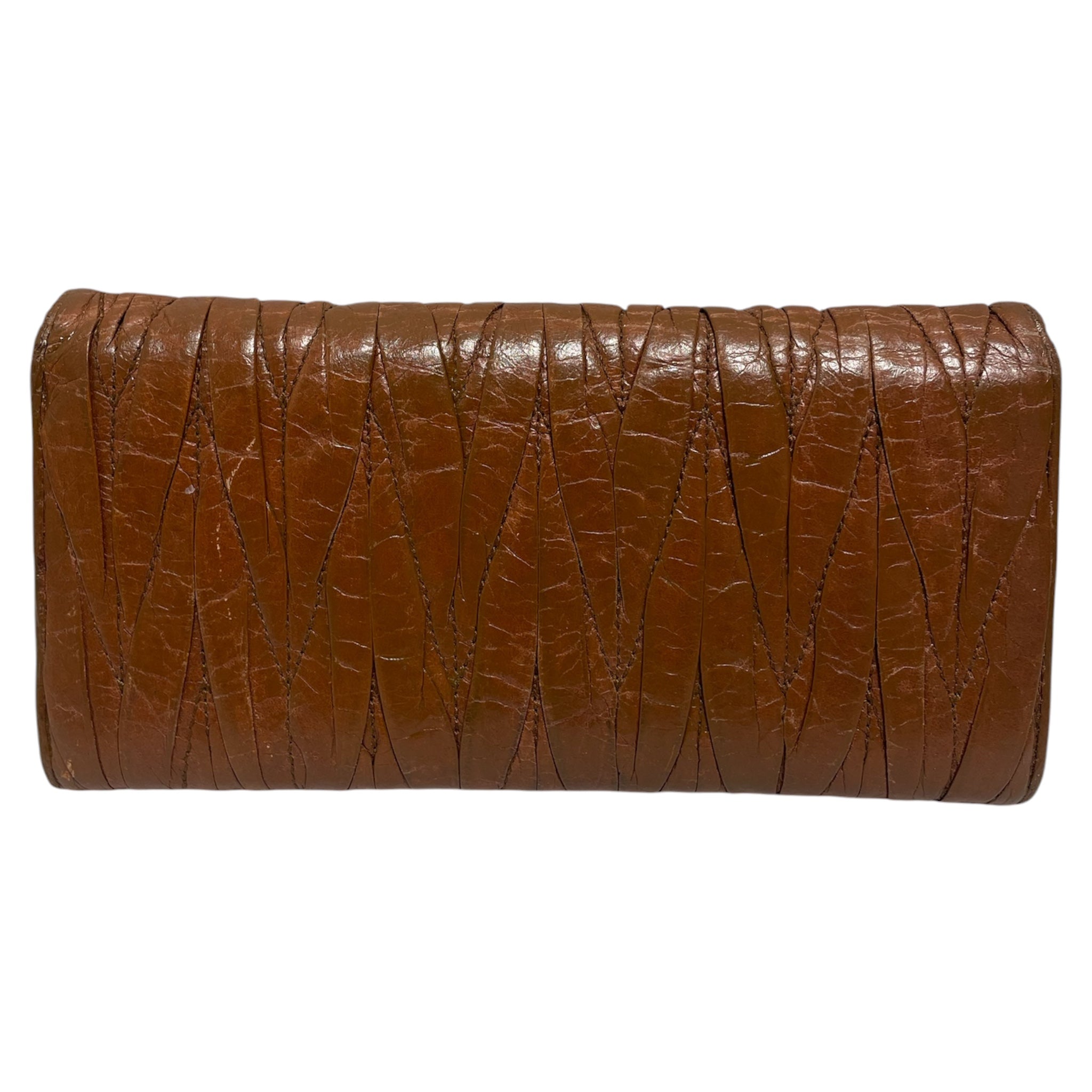 MIU MIU/Long Wallet/BRW/MATELASSE CONTINENTAL WALLET view 2