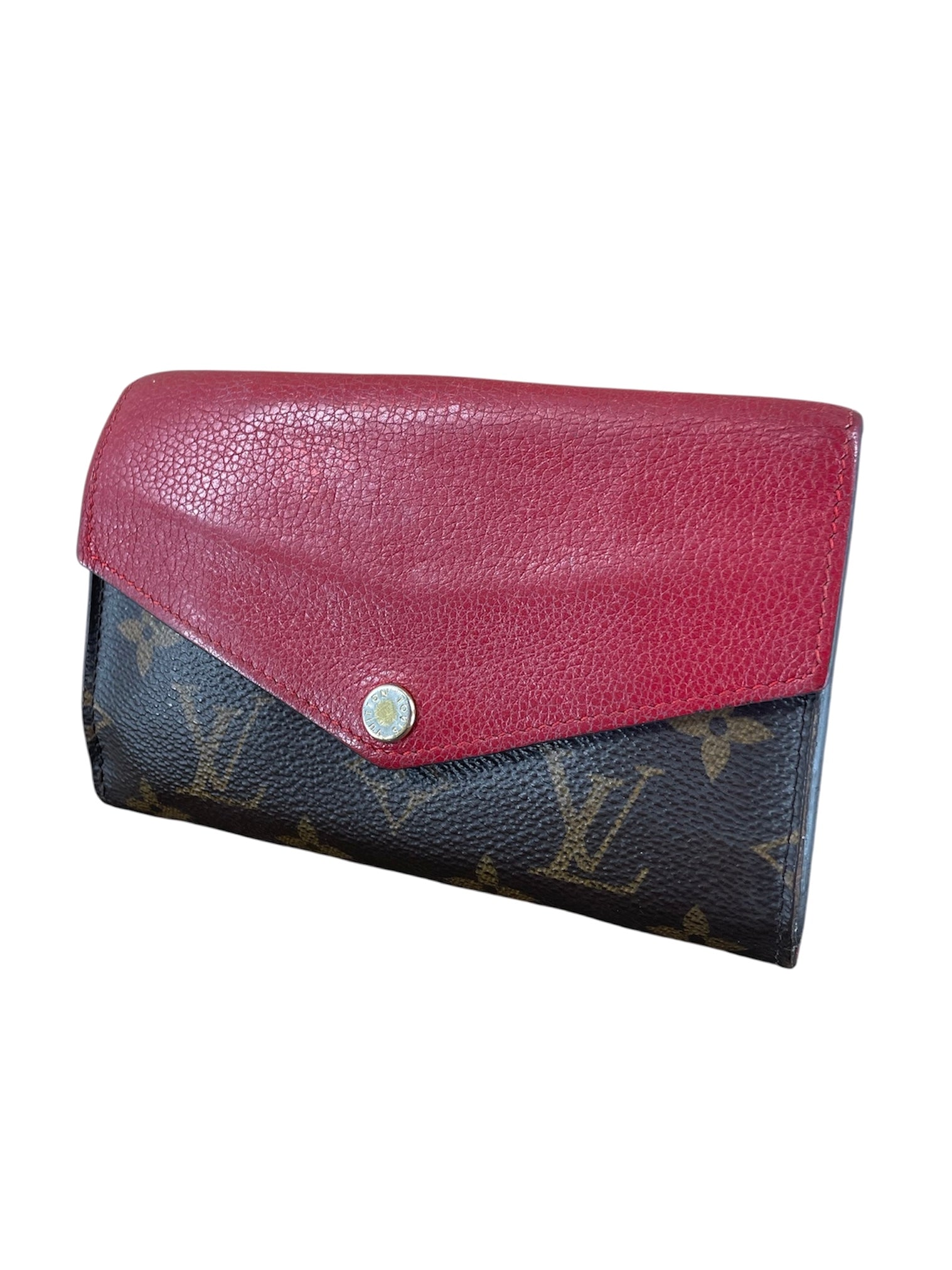 LOUIS VUITTON/Trifold Wallet/Monogram/Leather/BRW/palais trifold wallet view 1