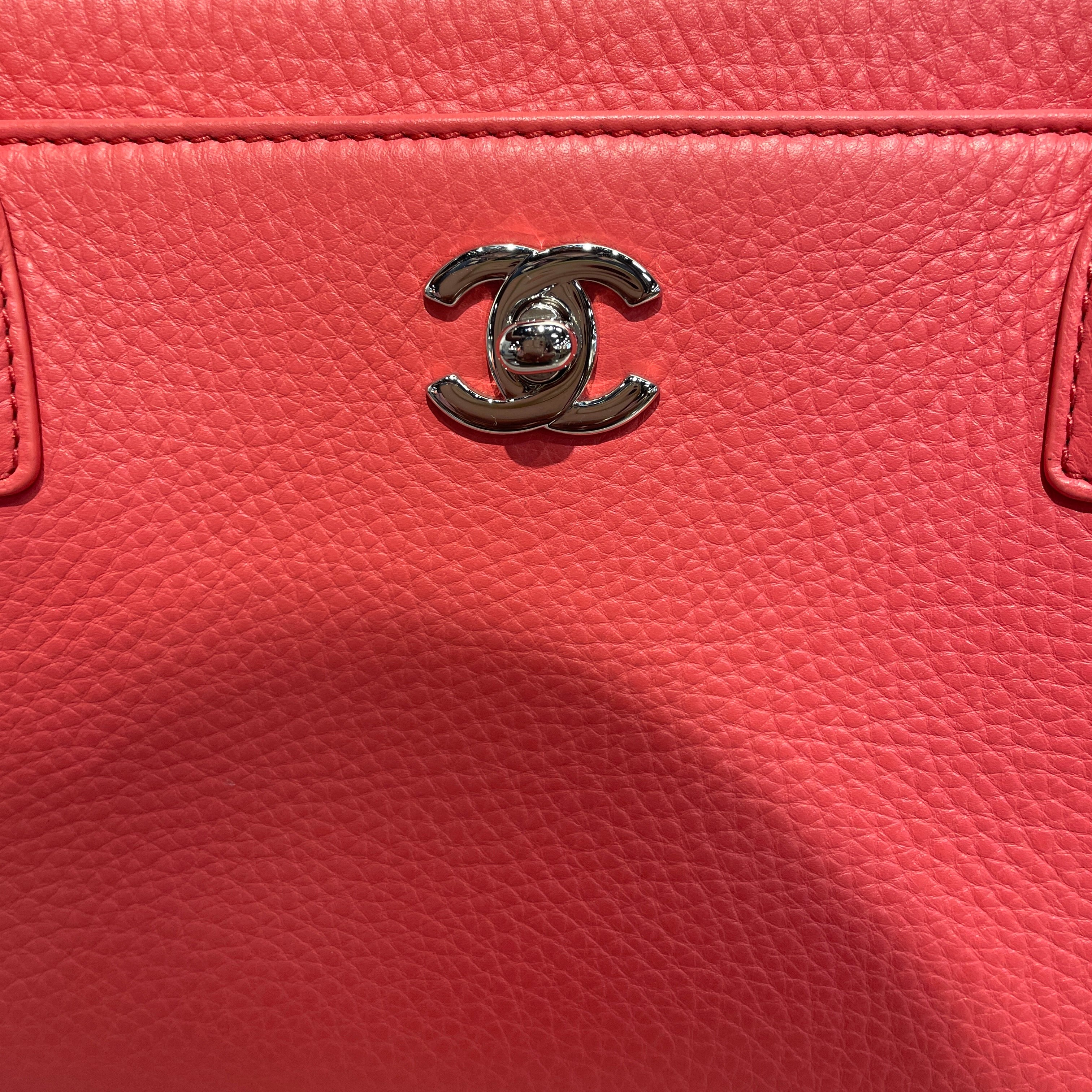 CHANEL/Hand Bag/Leather/PNK/coral view 4