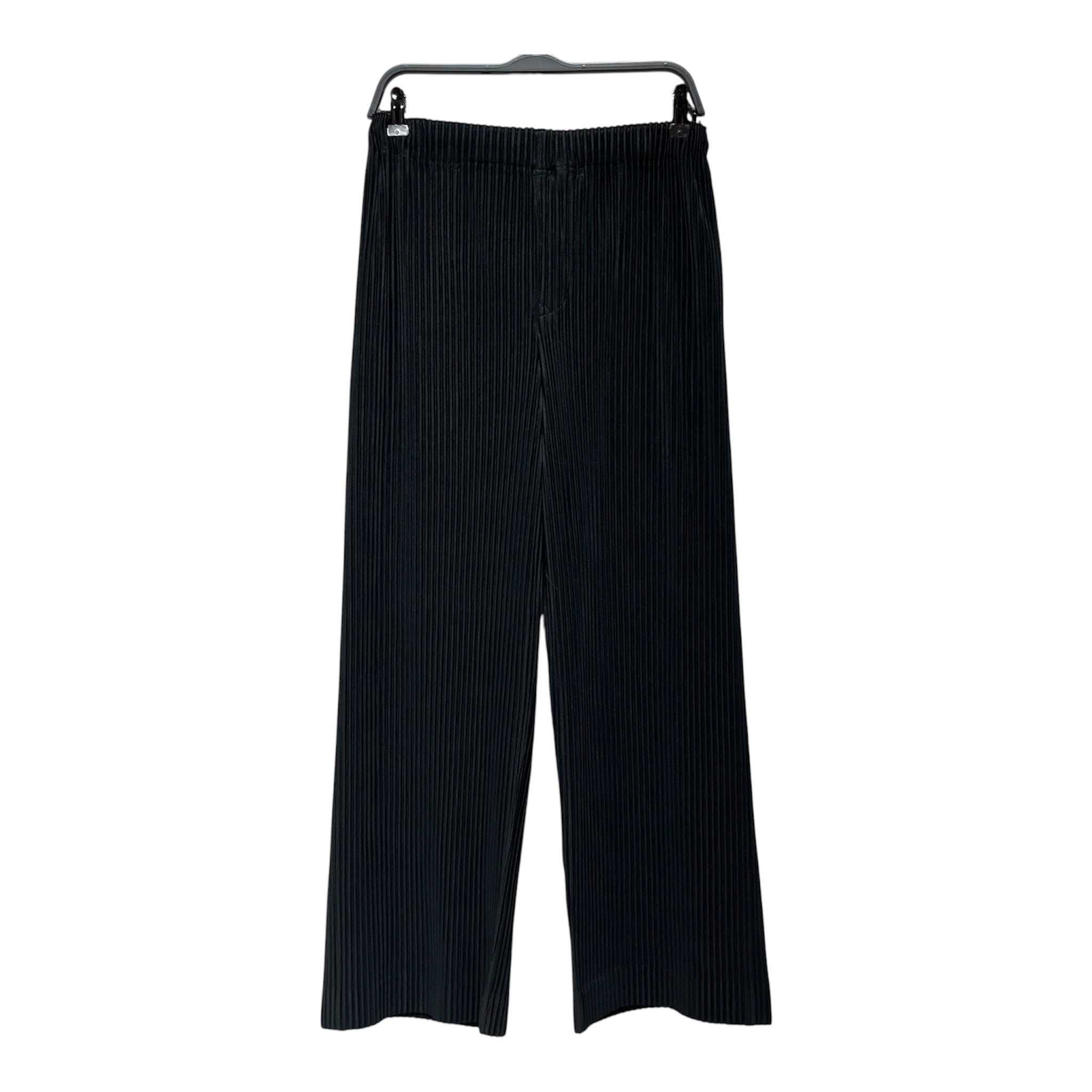 ISSEY MIYAKE/Straight Pants/1/Polyester/BLK/pleats please nwt view 1