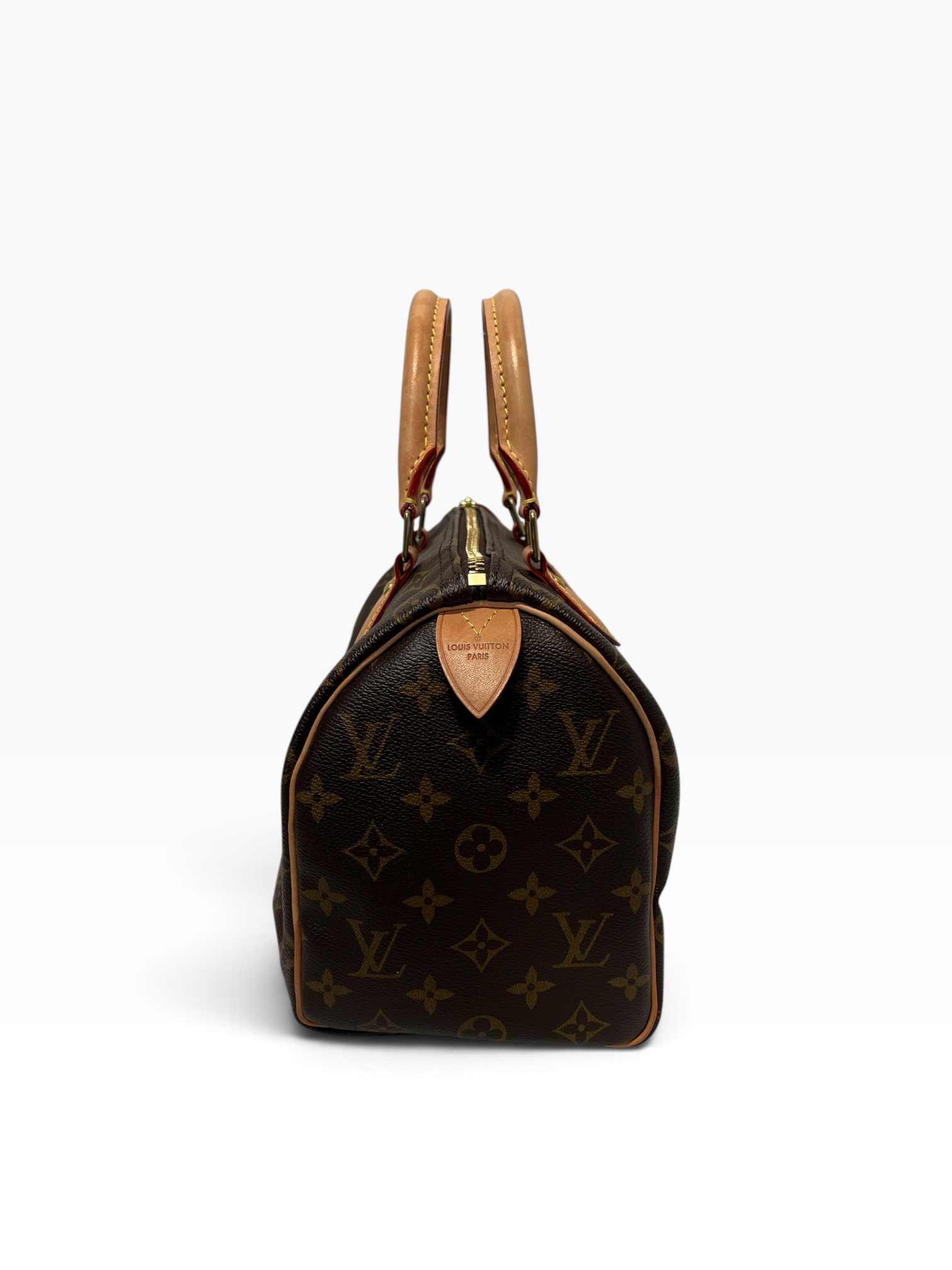 LOUIS VUITTON/Boston Bag/Monogram/Leather/BRW/Speedy Bandouliere view 4