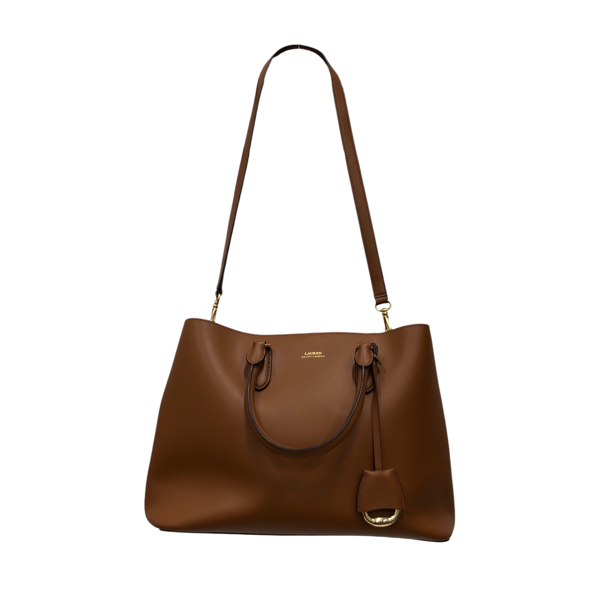 RALPH LAUREN/Tote Bag/Leather/CML/ view 1