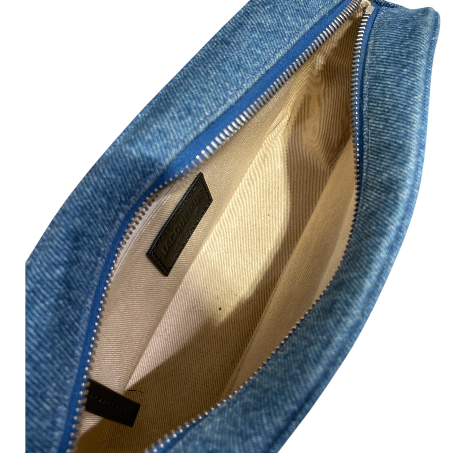 JACQUEMUS/Cross Body Bag/Denim/BLU/LA CUERDA view 4