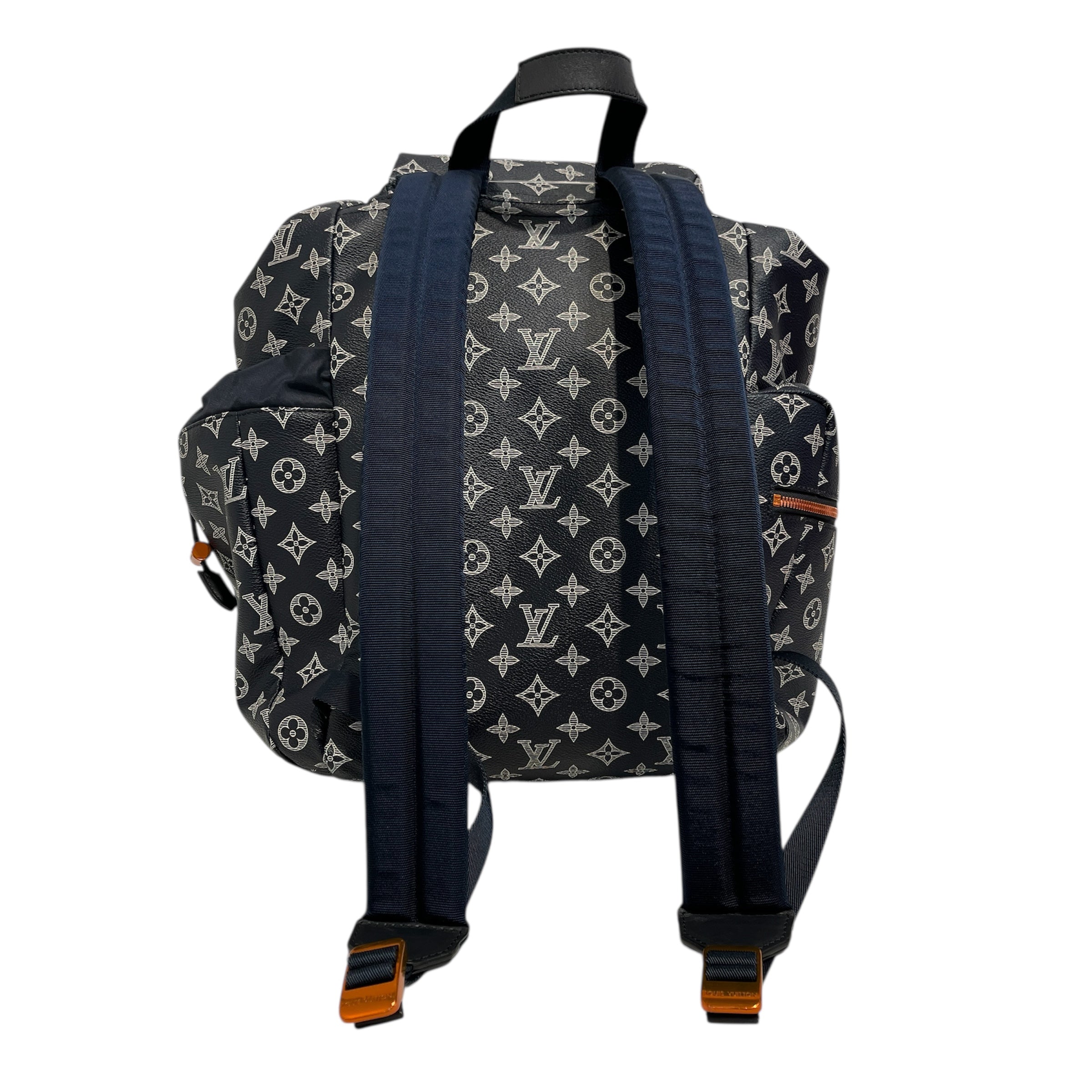 LOUIS VUITTON/Backpack/Monogram/Leather/NVY/Ink Discovery view 3