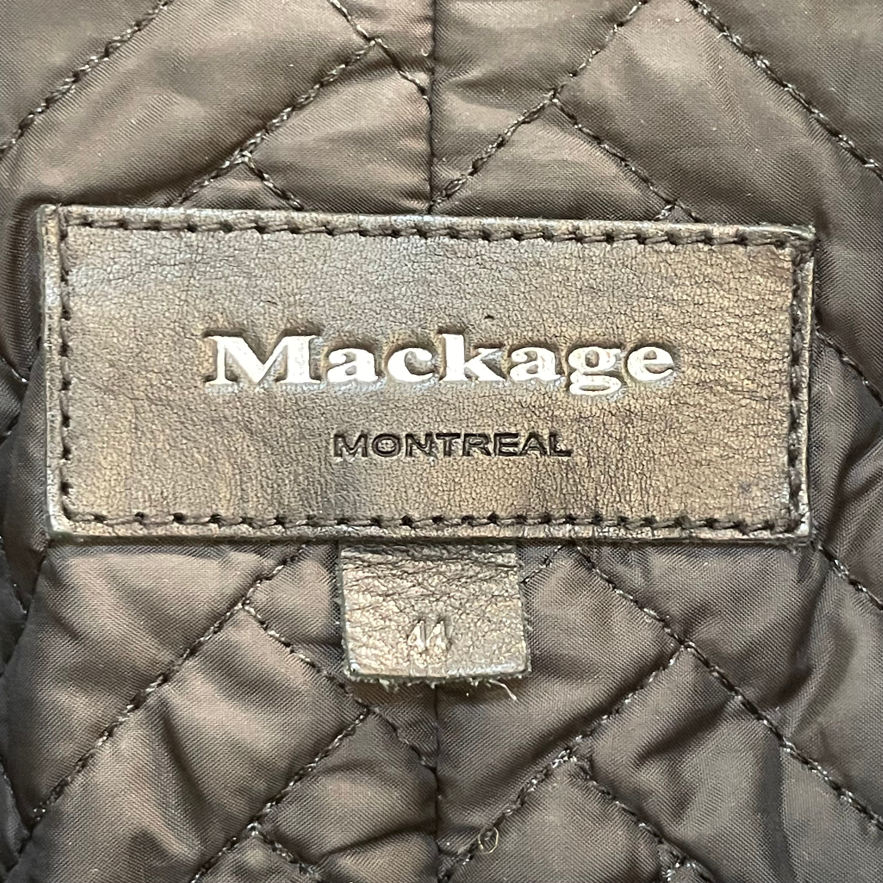 MACKAGE/Coat/44/Wool/BLK/#15351/4 BUTTONS view 3