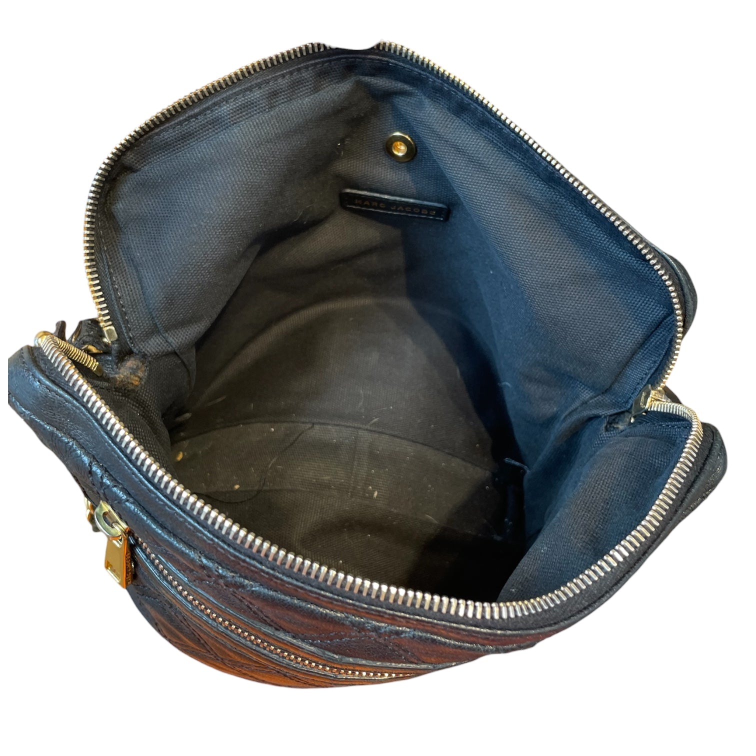 MARC JACOBS/Cross Body Bag/Leather/BLK/ view 3