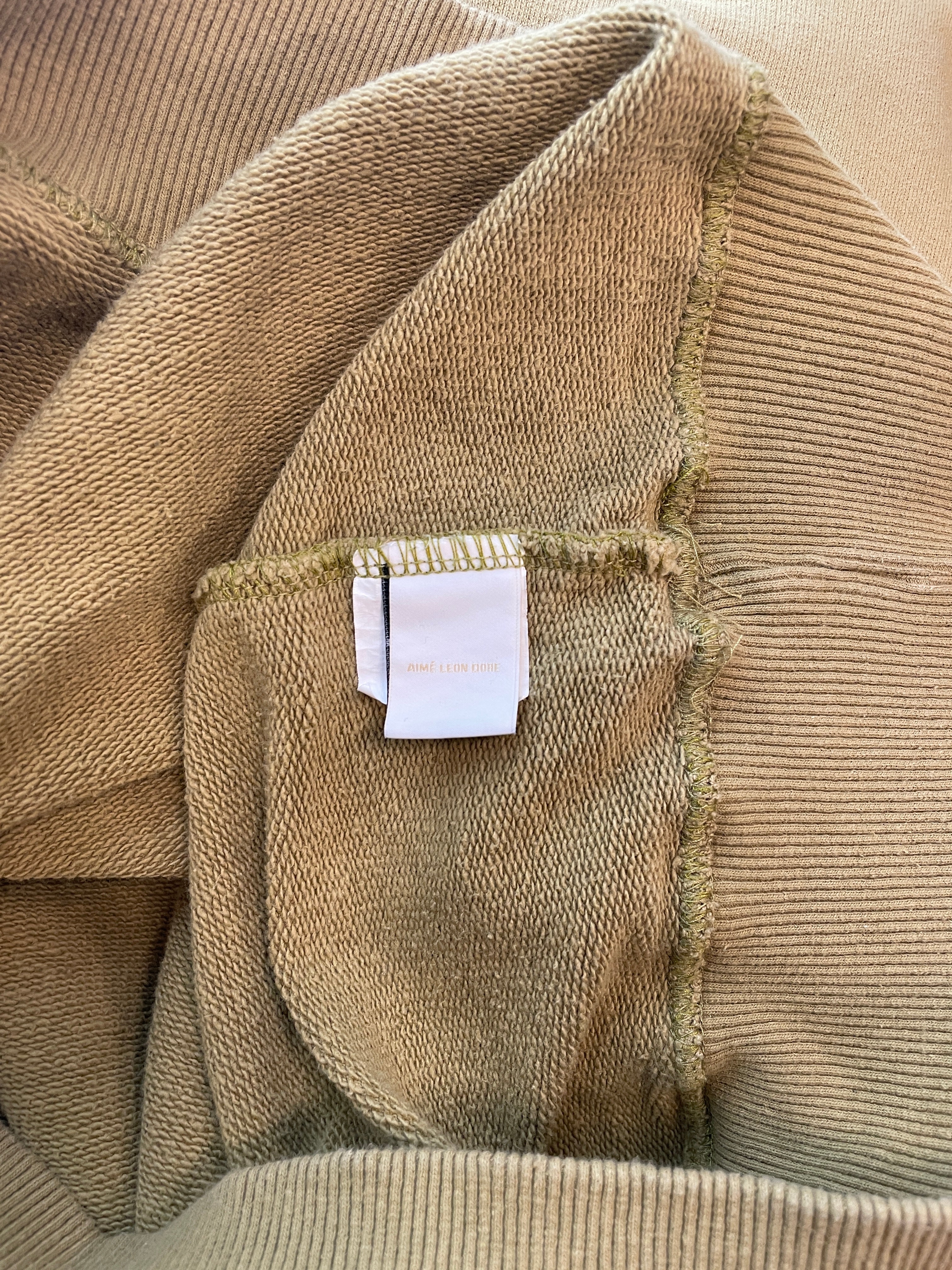 AIME LEON DORE/DRAKE'S/Sweatshirt/M/Cotton/GLD/POCKET CREWNECK view 5