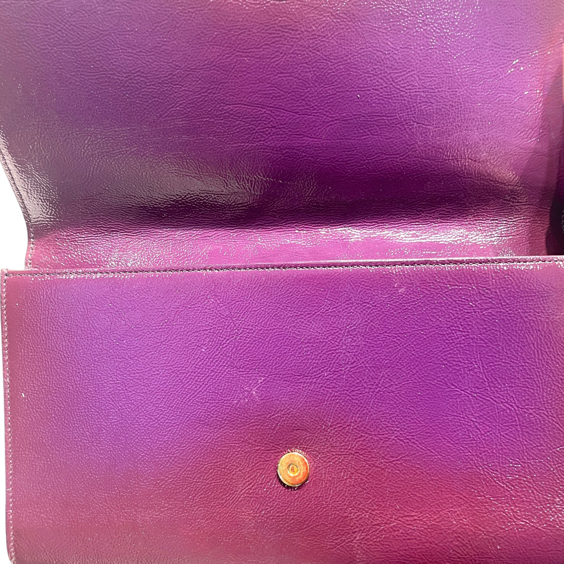 YVES SAINT LAURENT/Clutch Bag/Leather/PPL/Belle du Jour YSL Clutch view 4
