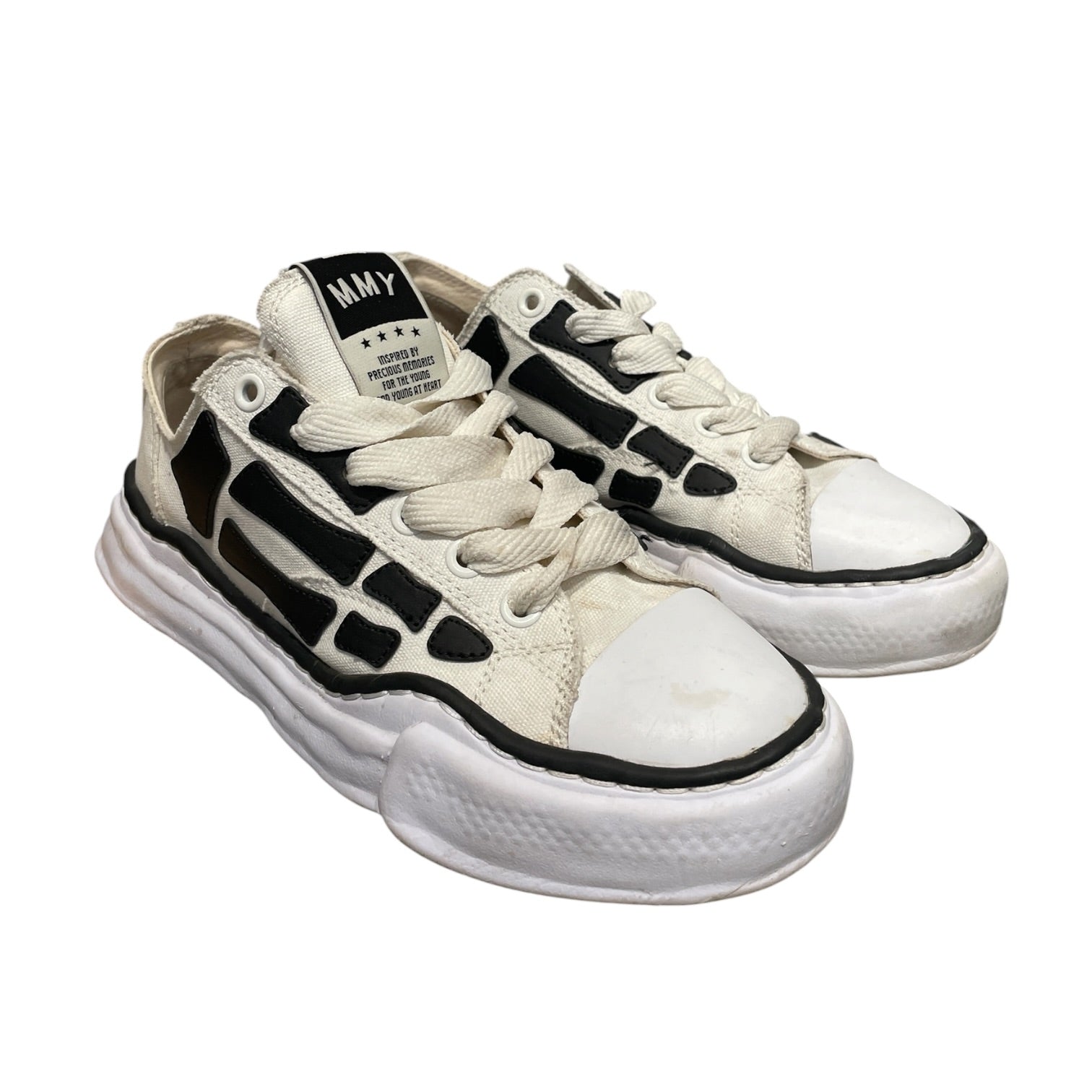 AMIRI/Low-Sneakers/EU 43/All Over Print/Cotton/WHT/ view 1