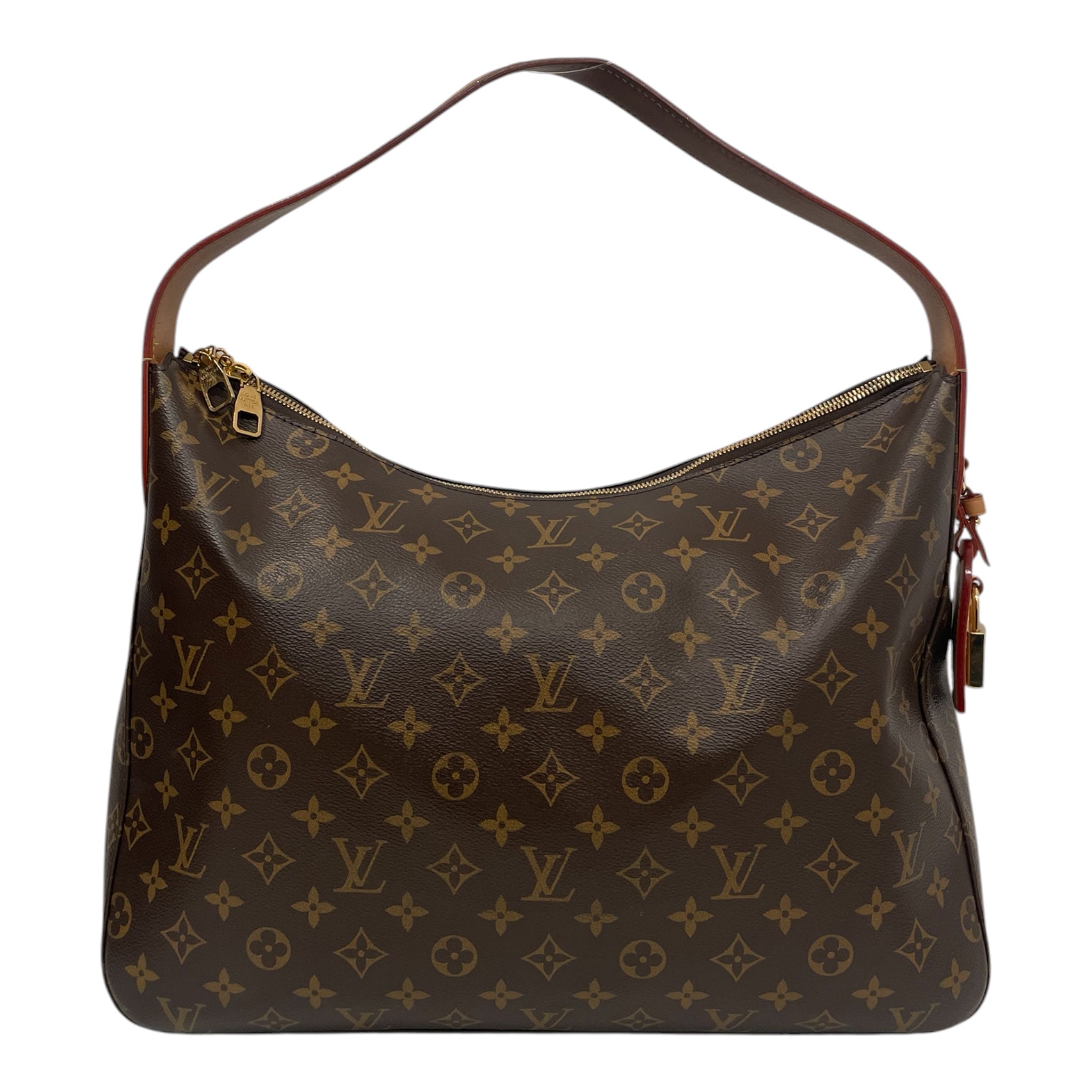 LOUIS VUITTON/Tote Bag/Monogram/Leather/BRW/SLOUCHY MM view 2