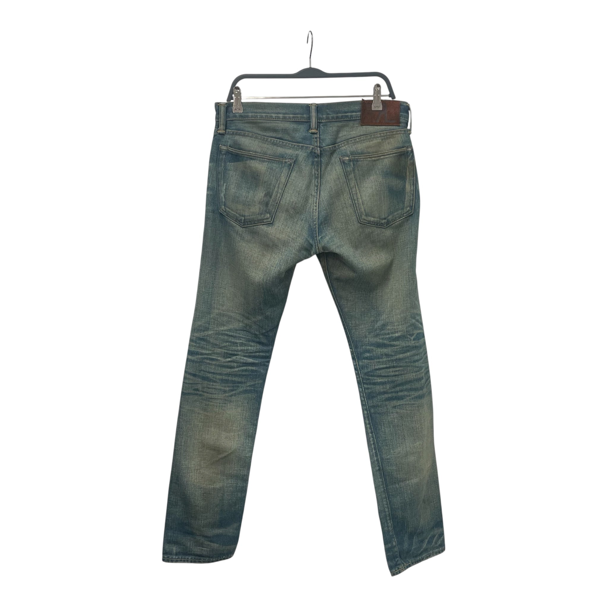 RRL/Straight Pants/30/Denim/BLU/FADEDANDSTITCH view 2