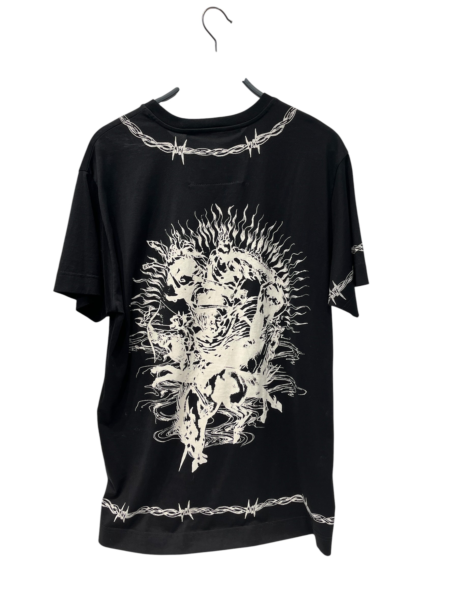 GIVENCHY/T-Shirt/S/Cotton/BLK/barbed view 2