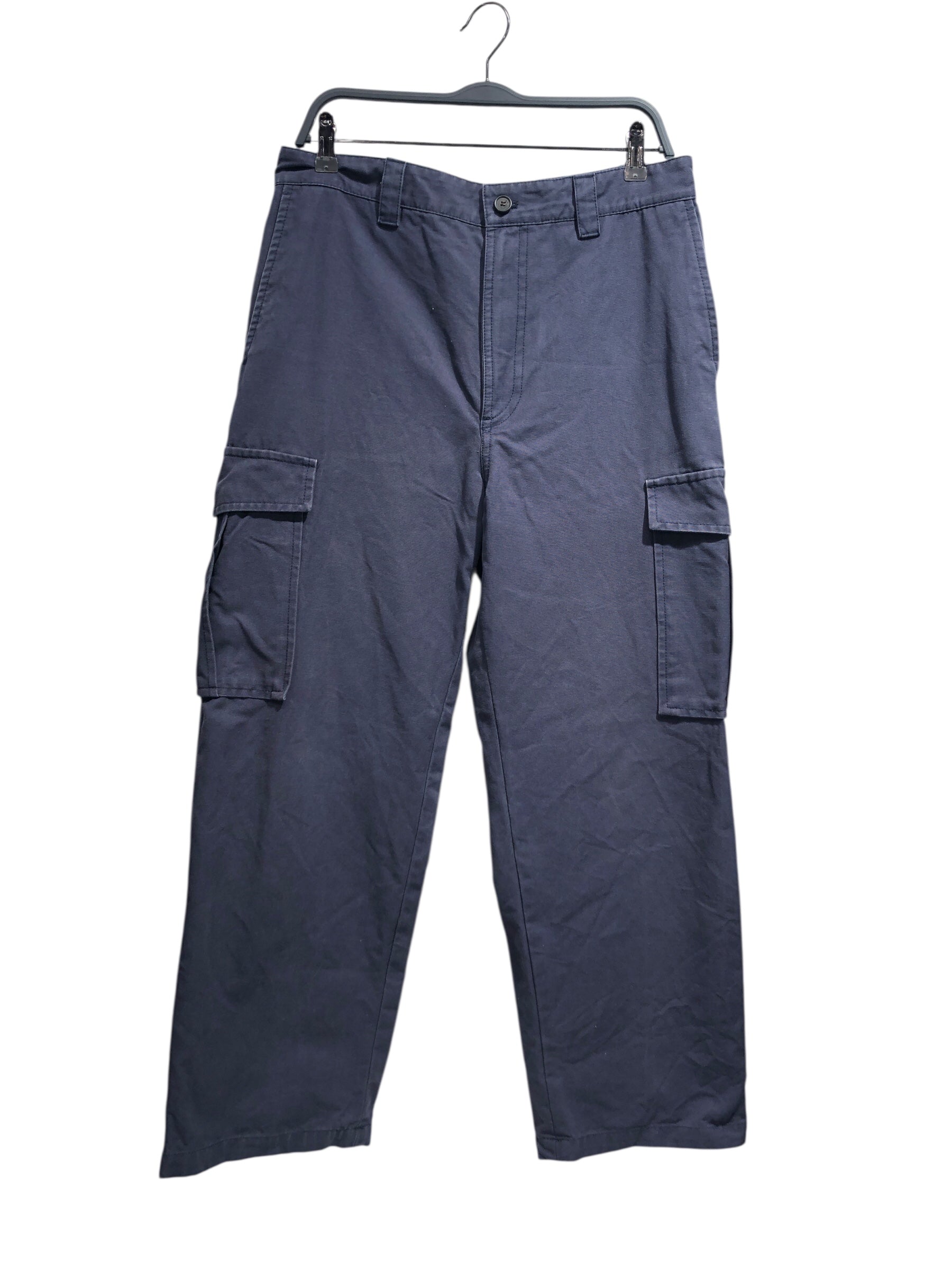 Acne Studios/Cargo Pants/48/Cotton/NVY/ view 1