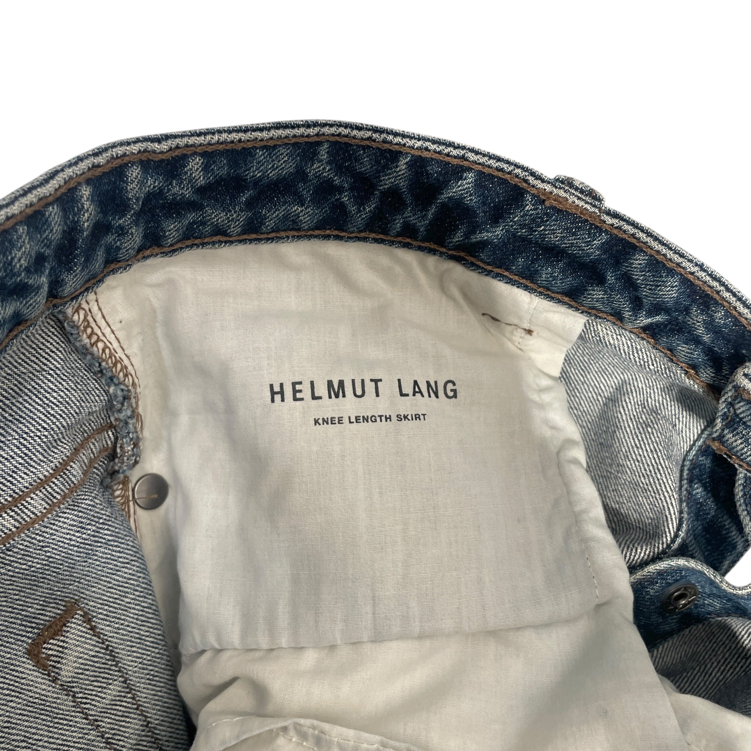 Helmut Lang/Long Skirt/28/Denim/IDG/ view 4