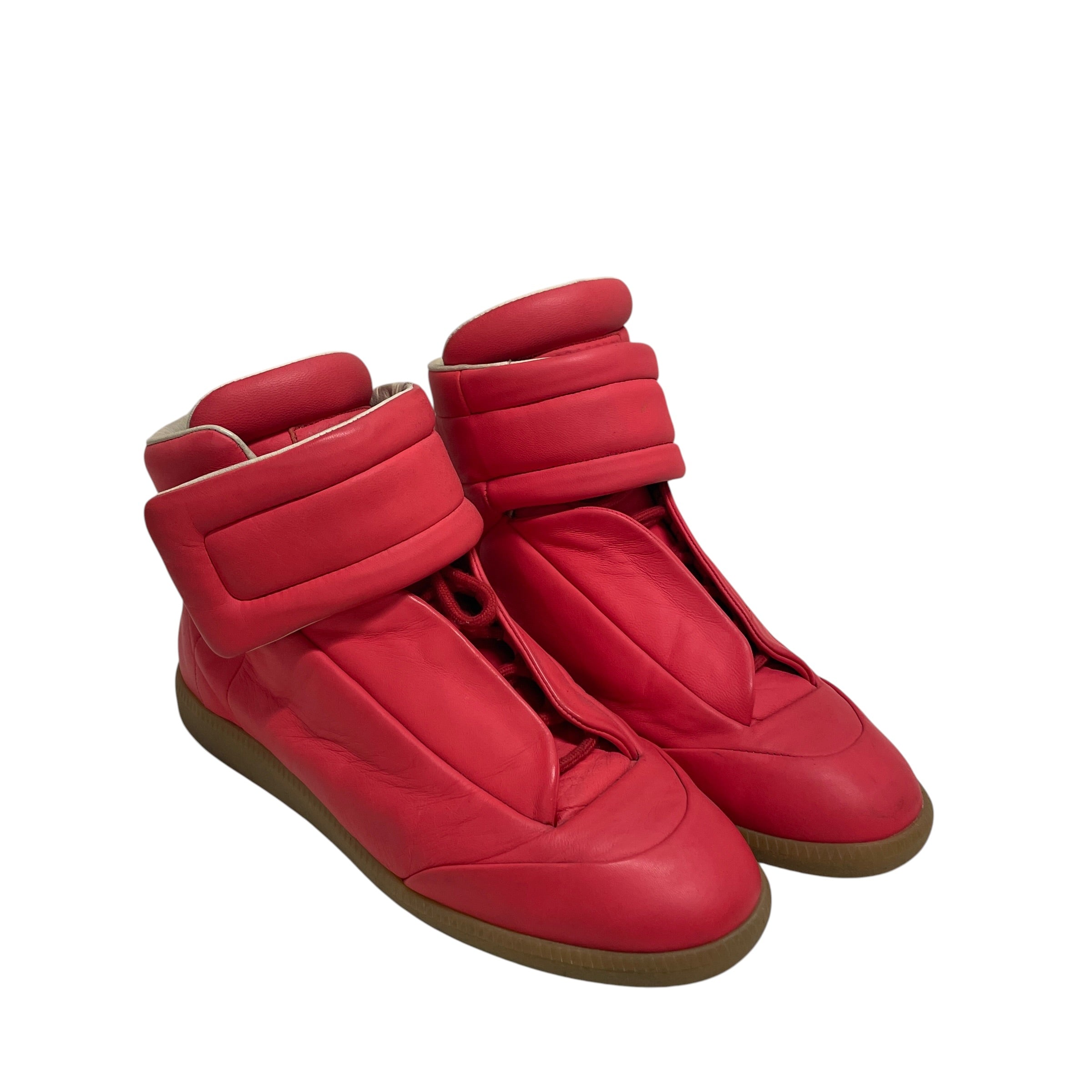 Maison Martin Margiela/Hi-Sneakers/US 9/Leather/PNK/futures view 1