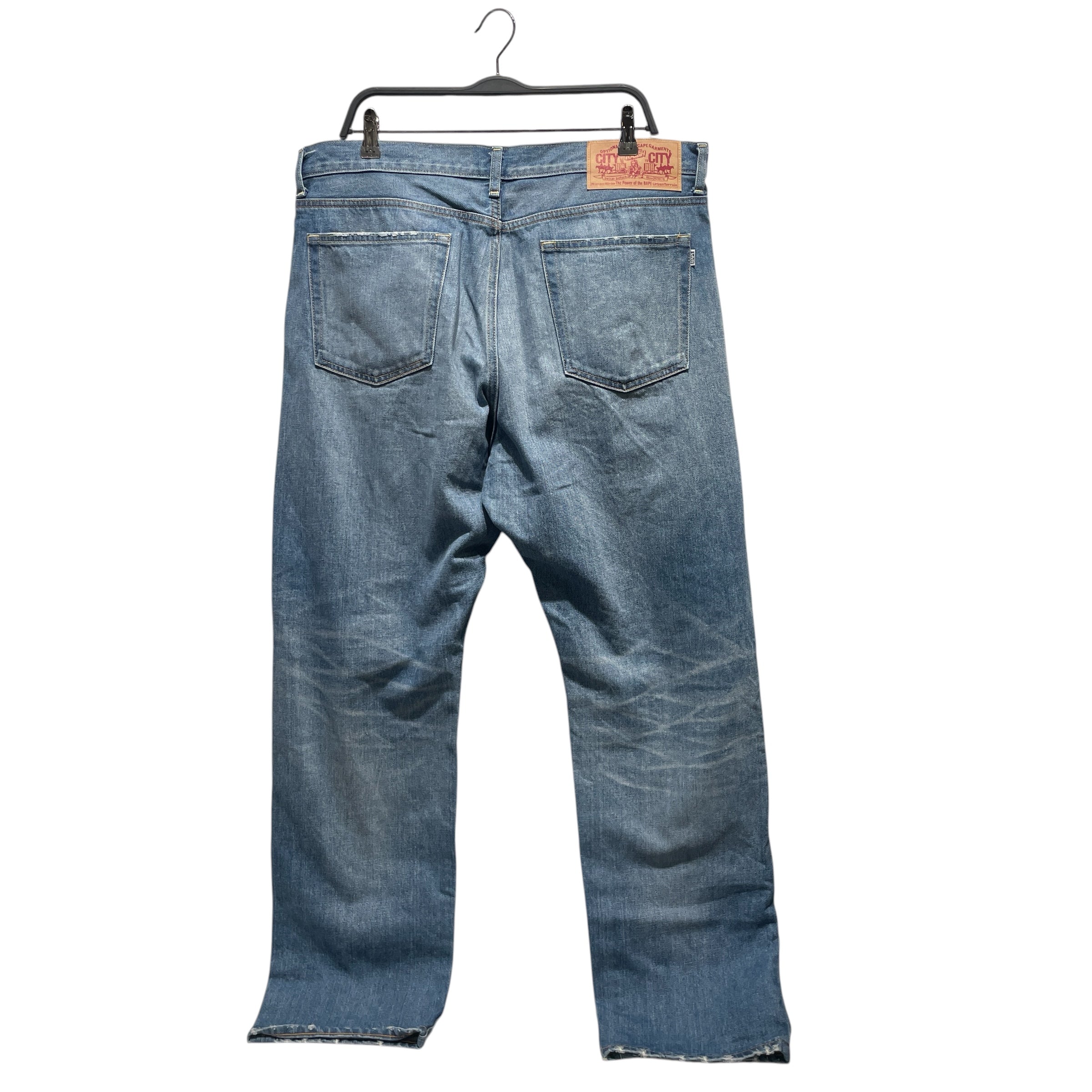 A BATHING APE/Straight Pants/XXL/Denim/IDG/ view 2