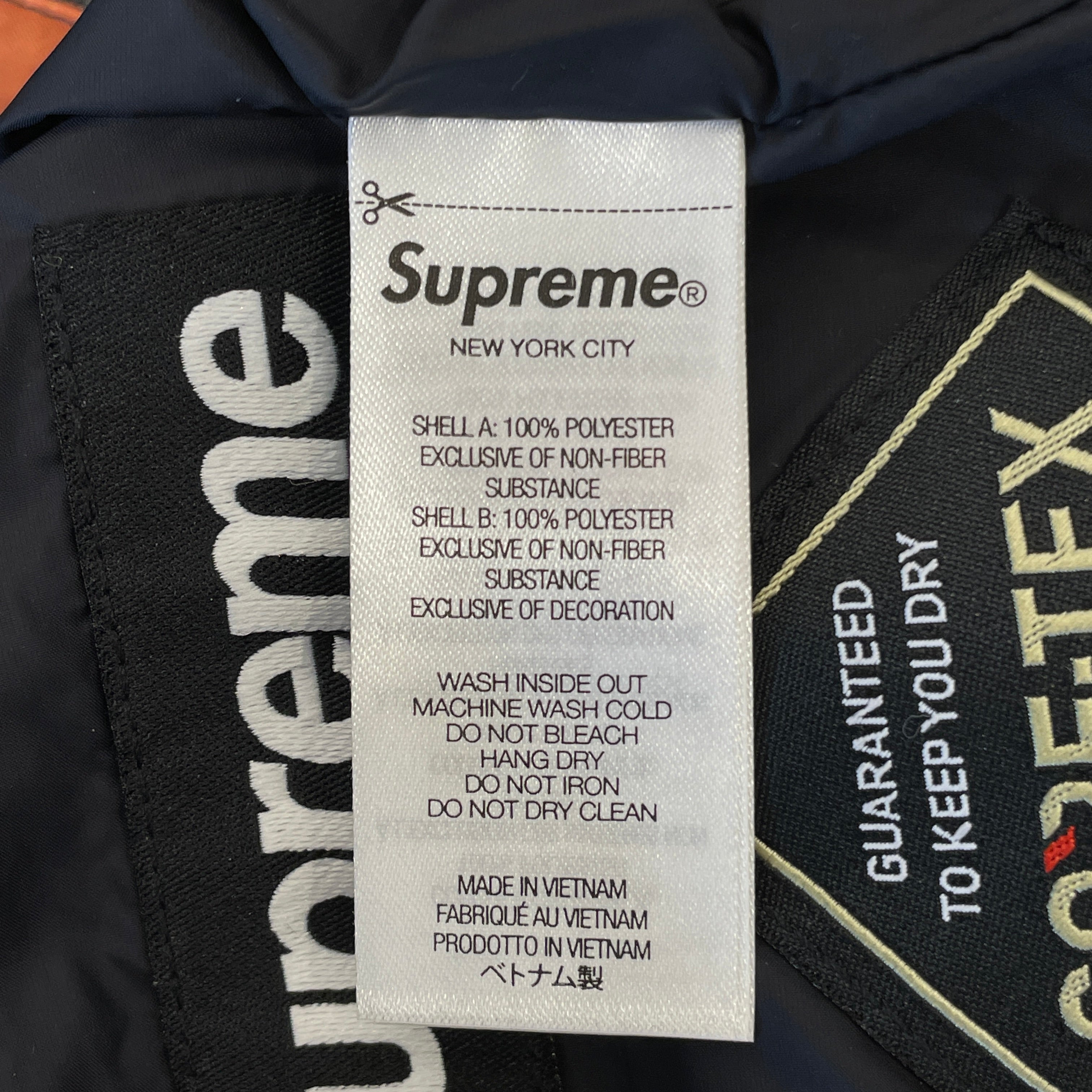 Supreme/Windbreaker/XL/Gore-Tex/BLK/All Over Print/APHEX TWIN SHELL JACKET view 6