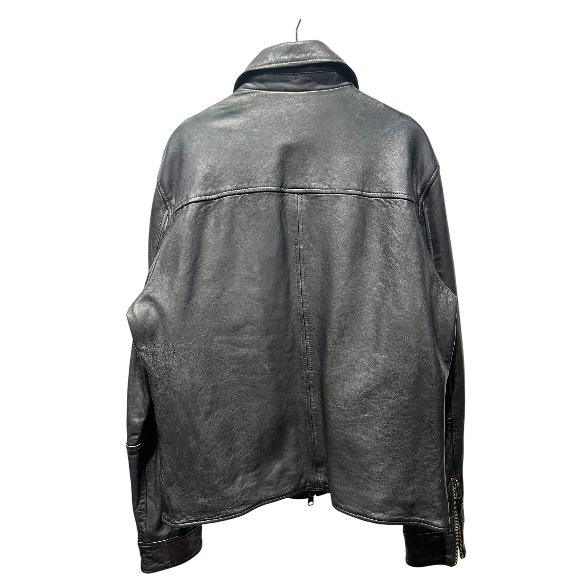 ALLSAINTS/Leather Jkt/L/Leather/BLK/ALLSAINTS BLACK JACKET view 2
