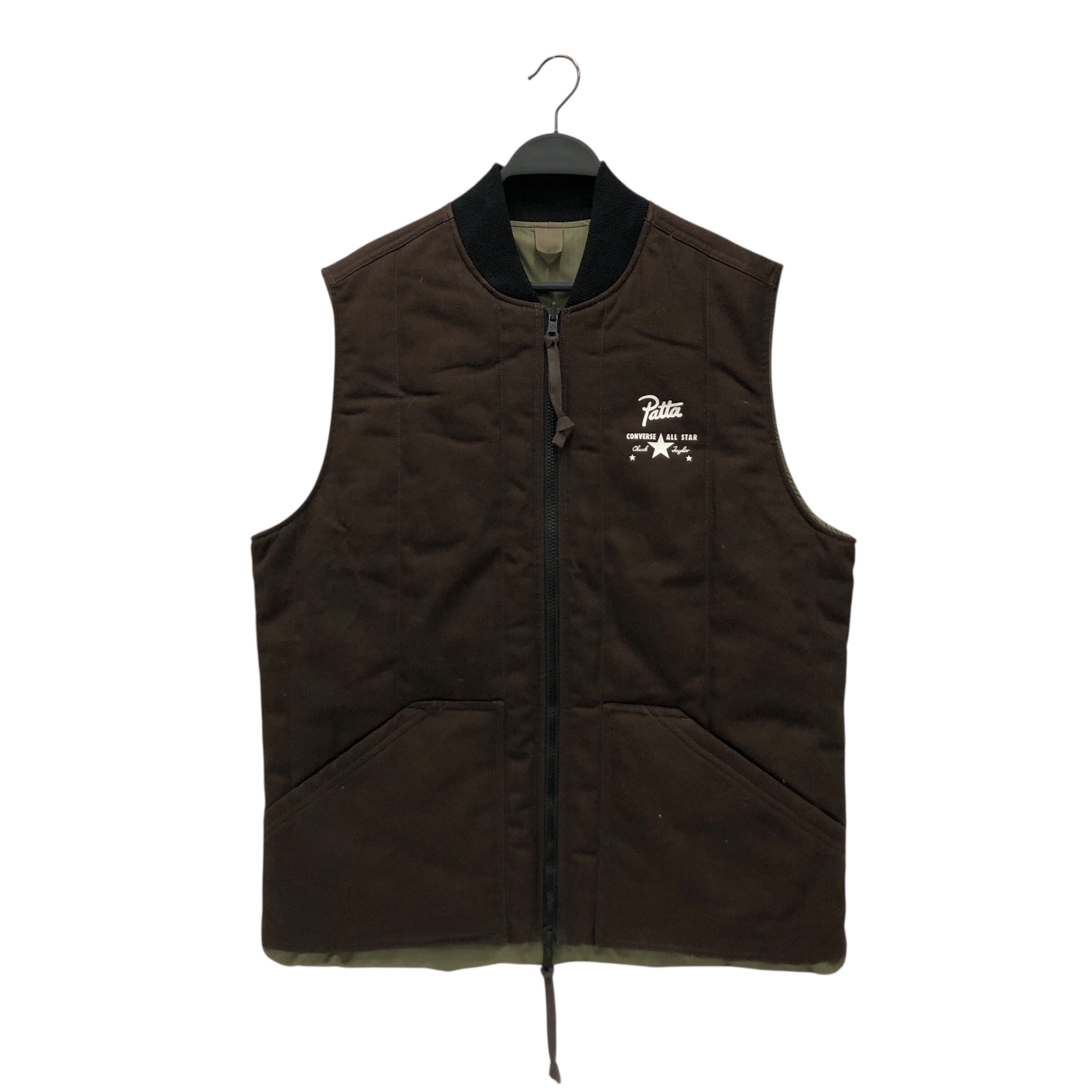 Patta/CONVERSE/Vest/M/Cotton/BRW/ view 1