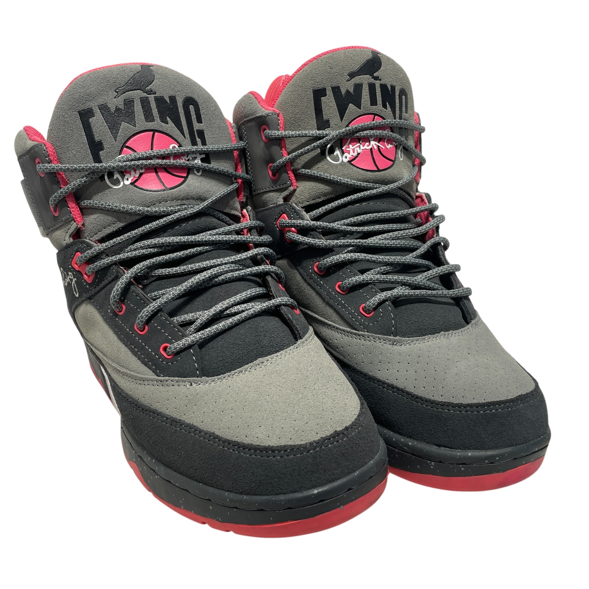 Patrick Ewing/Hi-Sneakers/US 11.5/Cotton/GRY/hi x staple pigeon view 1