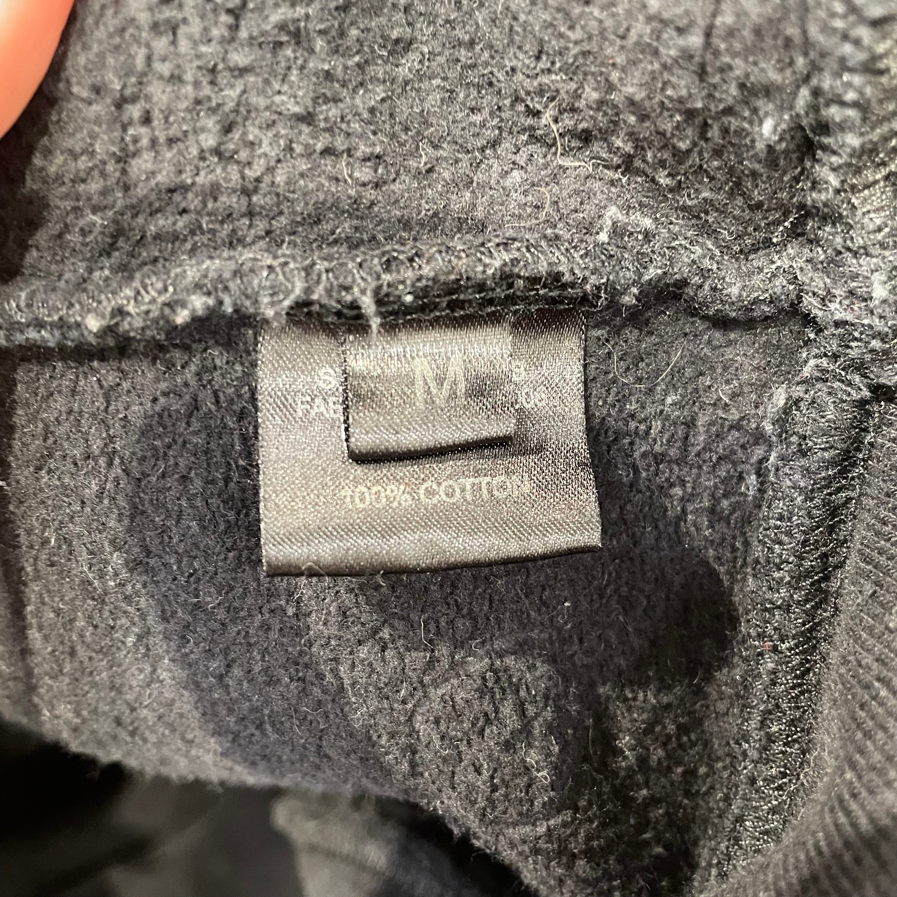 RAF SIMONS/Sweatshirt/M/Graphic/Cotton/BLK/sterling ruby fathers nails view 4