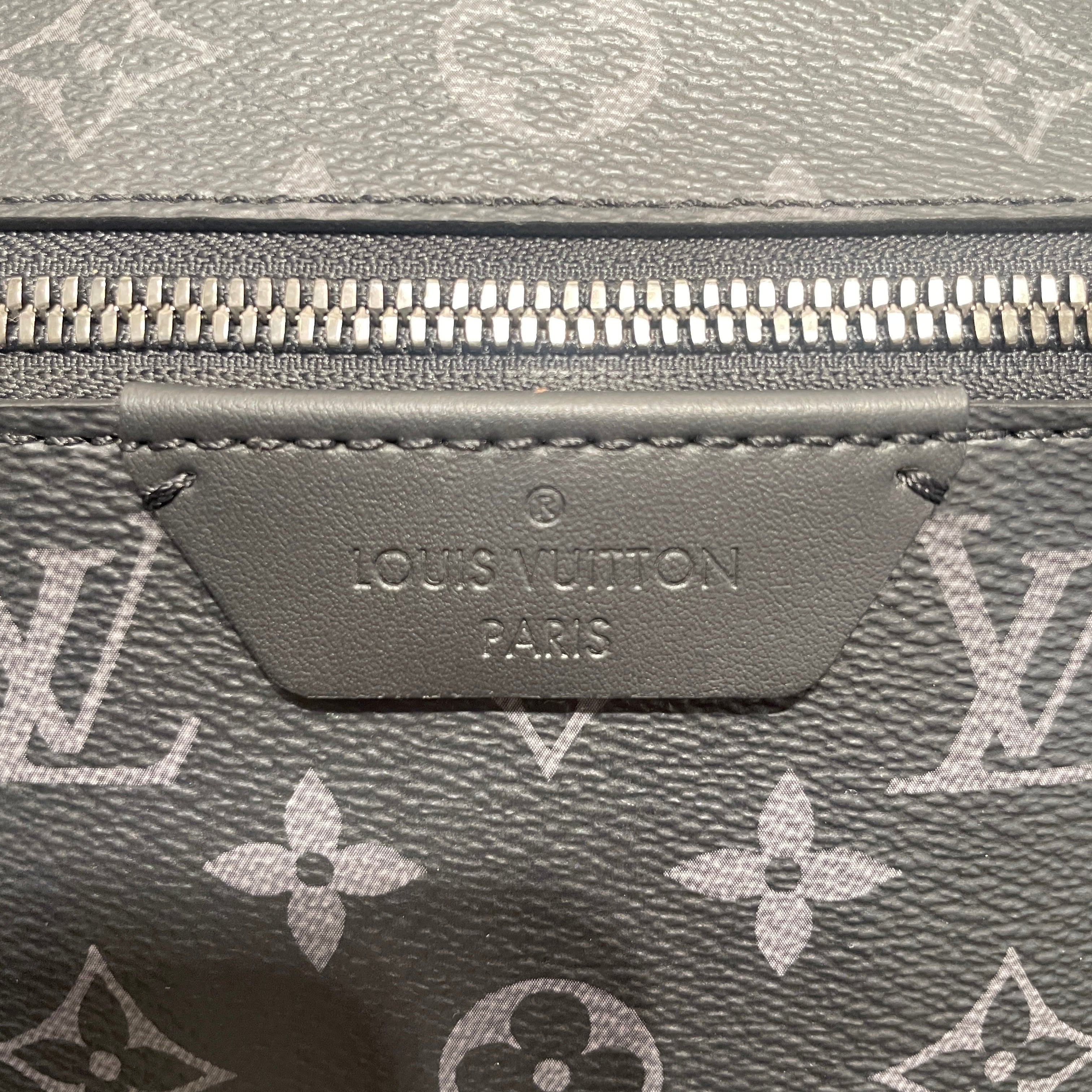 LOUIS VUITTON/Backpack/Monogram/Leather/BLK/BLACK MONOGRAM BACKPACK view 5