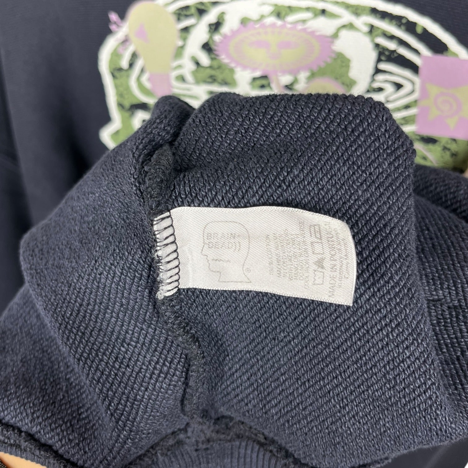 Brain Dead/A.P.C./Hoodie/L/Cotton/NVY/Technology Works view 4
