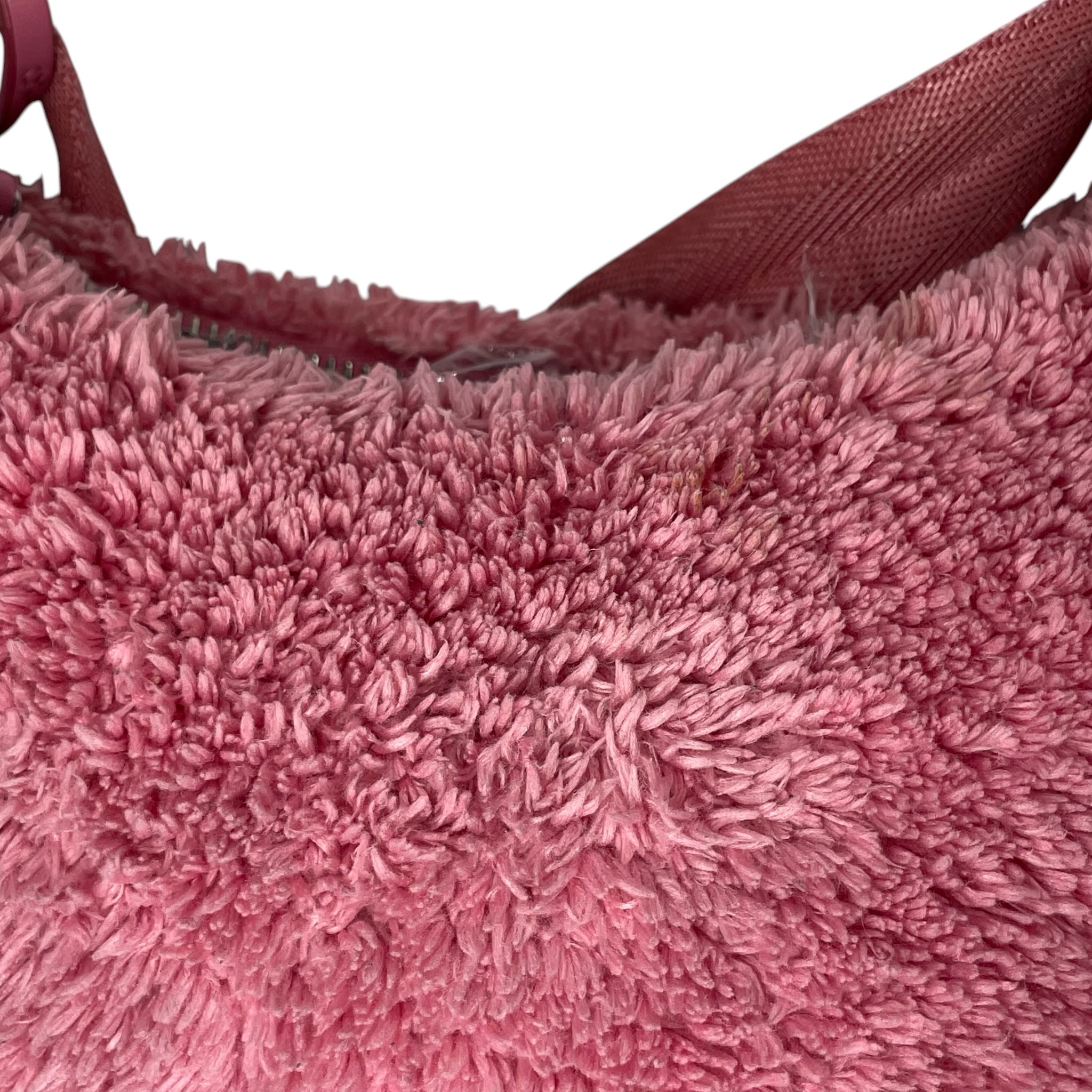 PRADA/Hand Bag/Cotton/PNK/FAUX FUR view 5