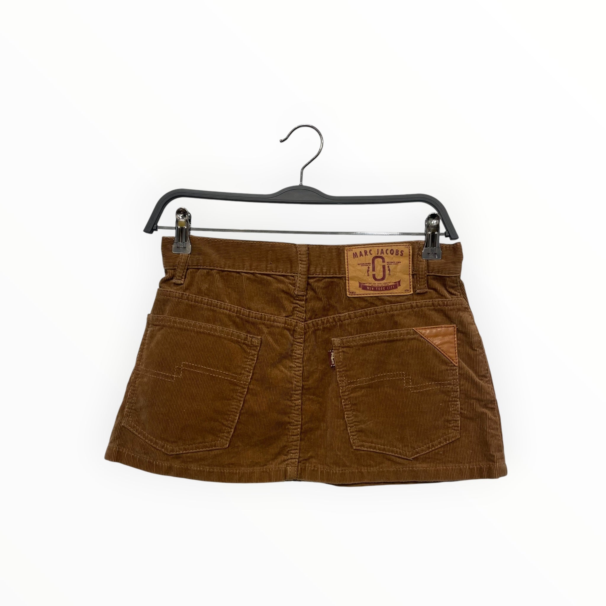 MARC JACOBS/Skirt/24/Cotton/CML/Mini Length/patchwork corduroy view 2