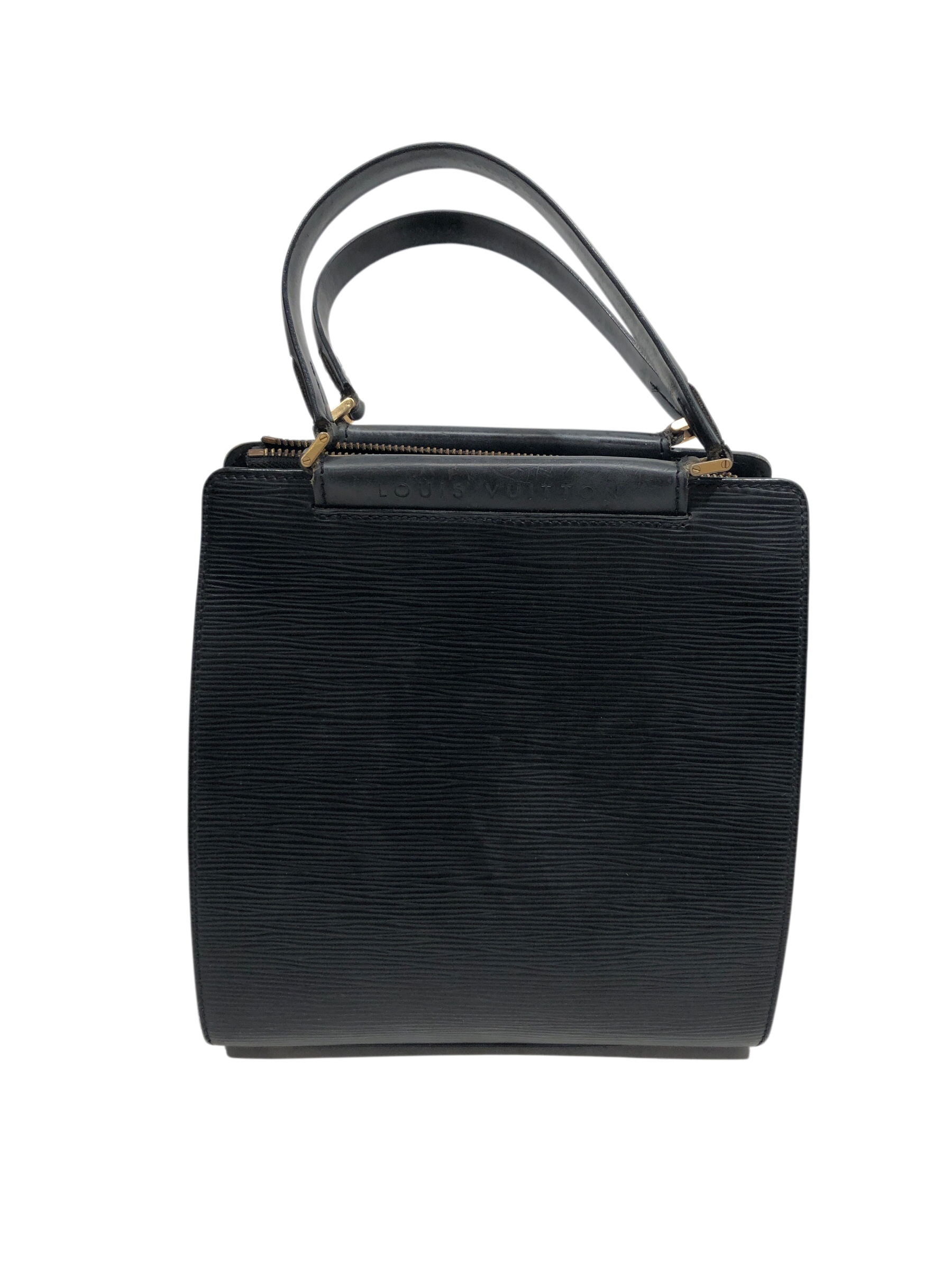 LOUIS VUITTON/Hand Bag/Leather/BLK/Epi Figari Bag view 1