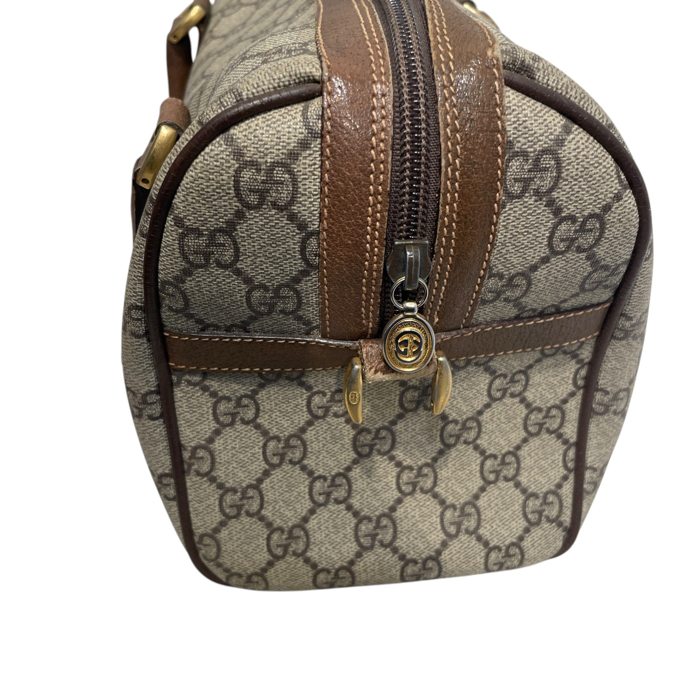 GUCCI/Boston Bag/Monogram/Leather/CML/GG Supreme 2 Way Bag view 5