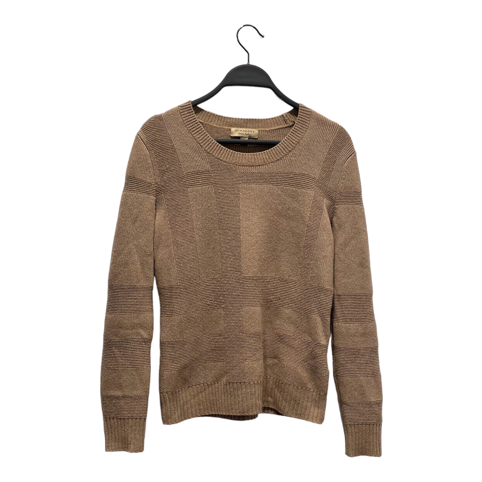 BURBERRY/Heavy Sweater/XS/Brown/Wool/ view 1
