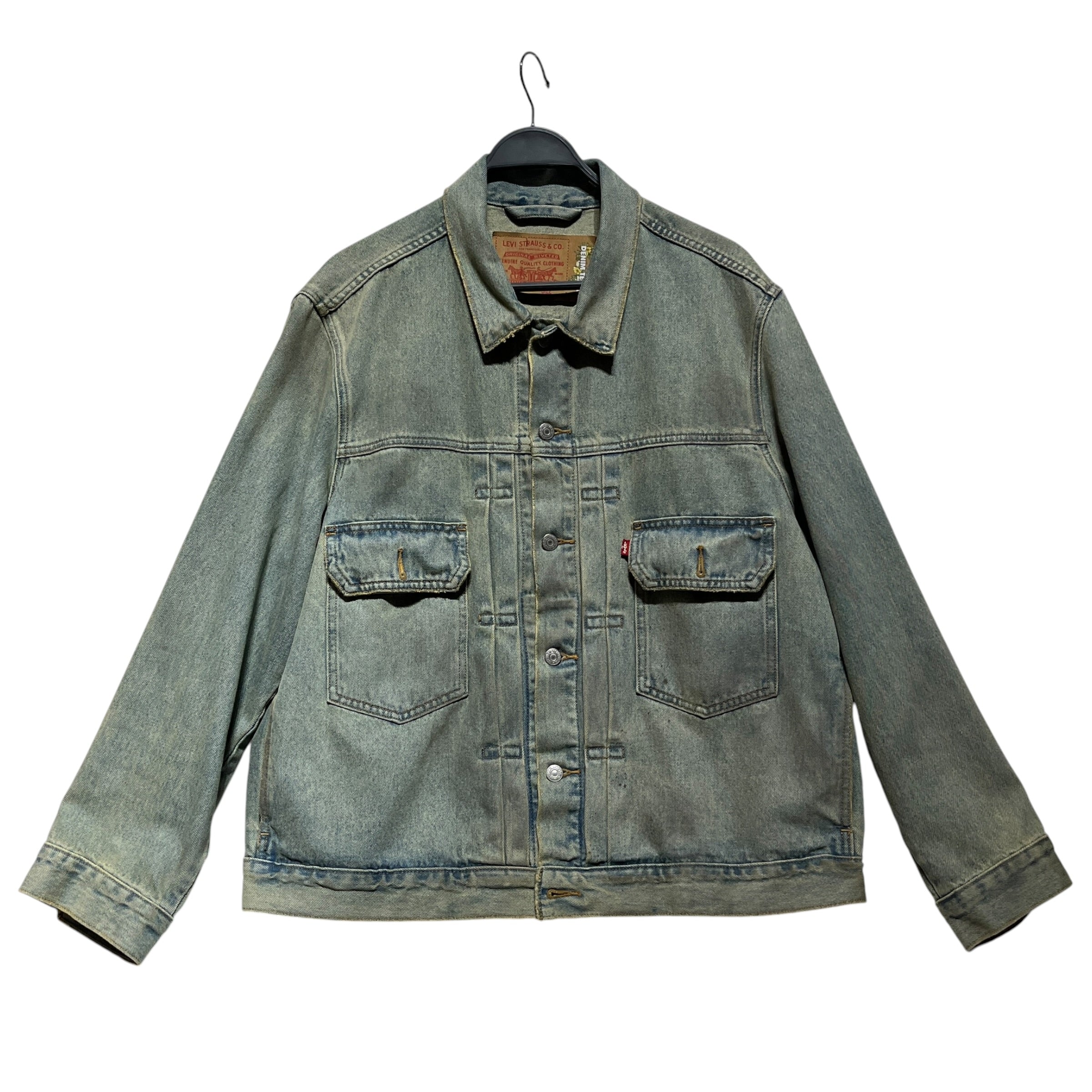 Levi's/DENIM TEARS/Denim Jkt/XL/Denim/IDG/type2nd denim jacket view 1