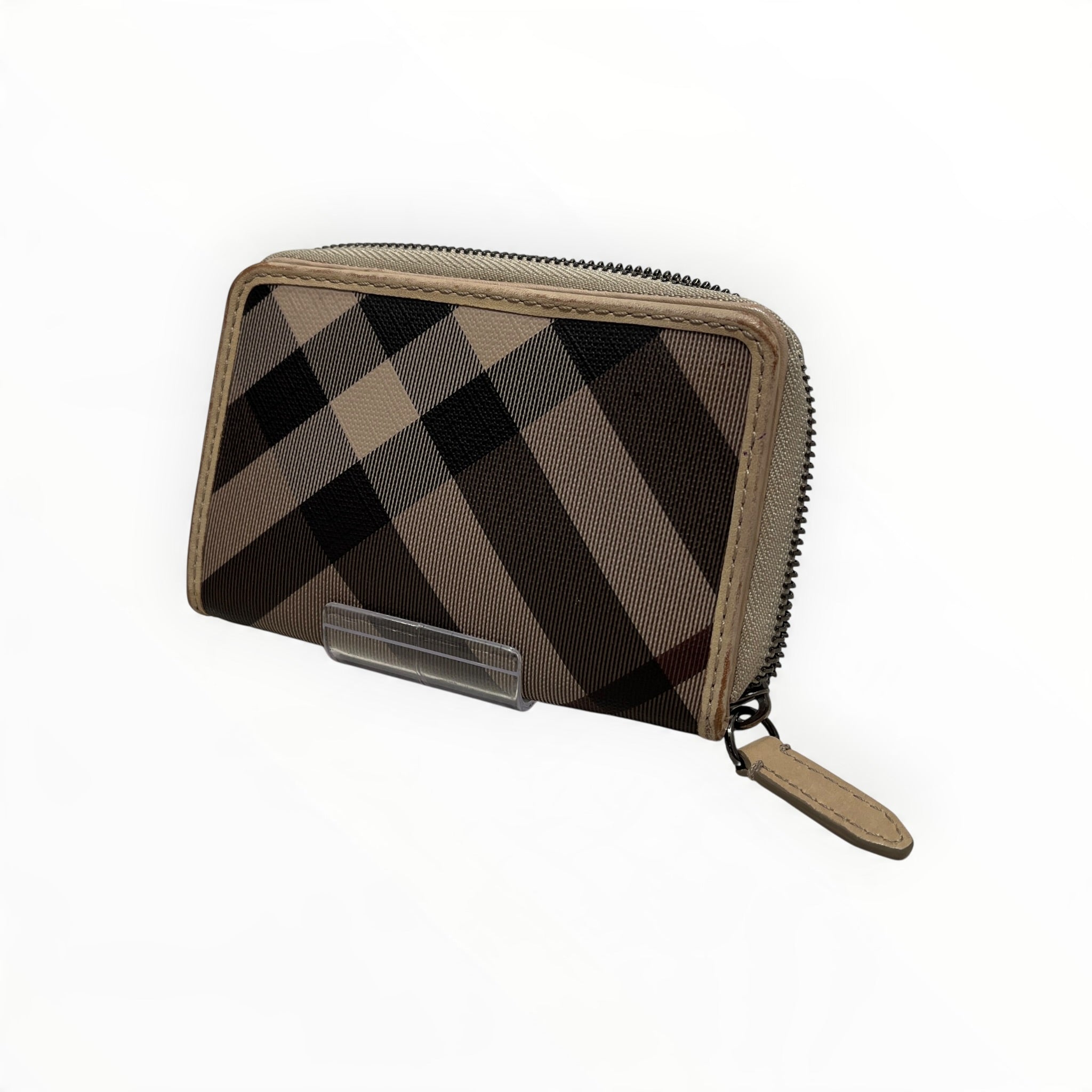 BURBERRY/Wallet/Leather/GRY/M's/PLAID view 1