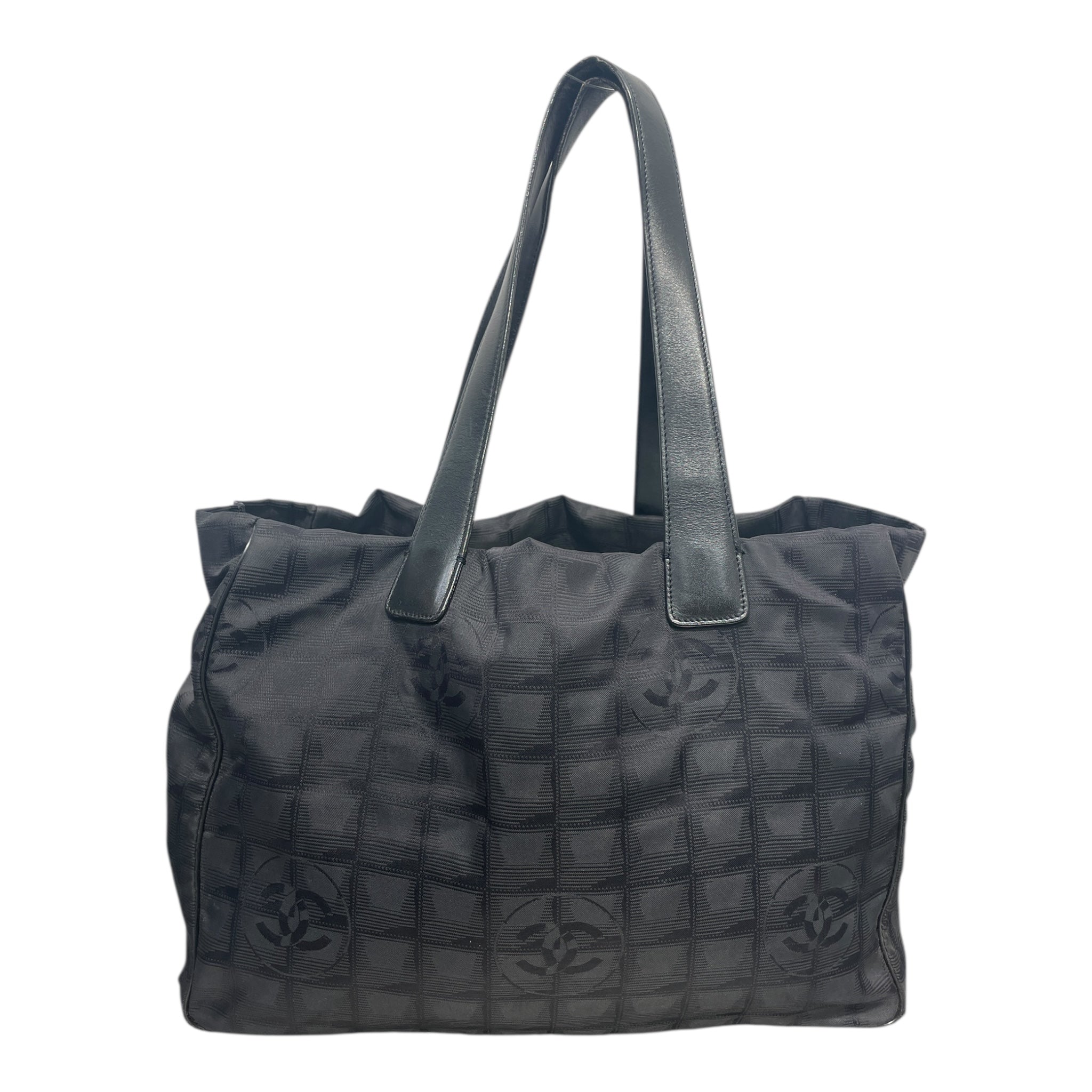 CHANEL/Hand Bag/Black/All Over Print/ view 2