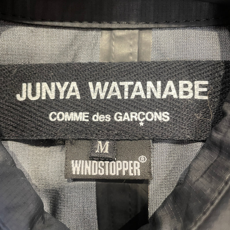 JUNYA WATANABE COMME des GARCONS/Trench Coat/M/Nylon/BLK JUNYA WATANABE COMME des GARCONS/Trench Coat/M/Nylon/BLK