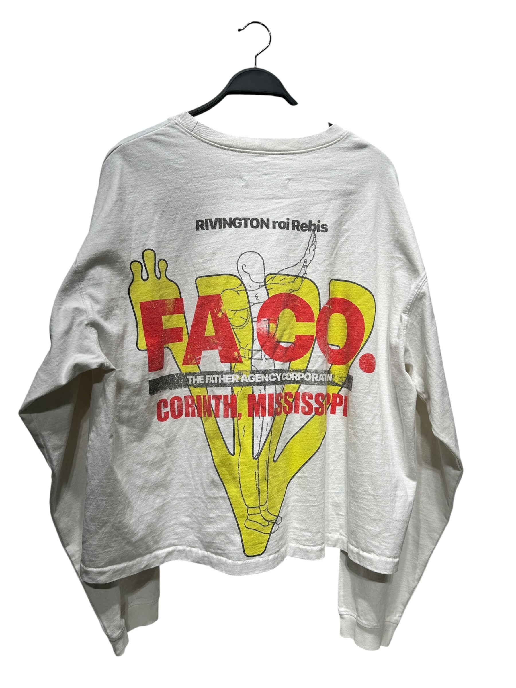 Rivington roi Rebis /T-Shirt/Cotton/WHT/All Over Print/Back Graphic view 2