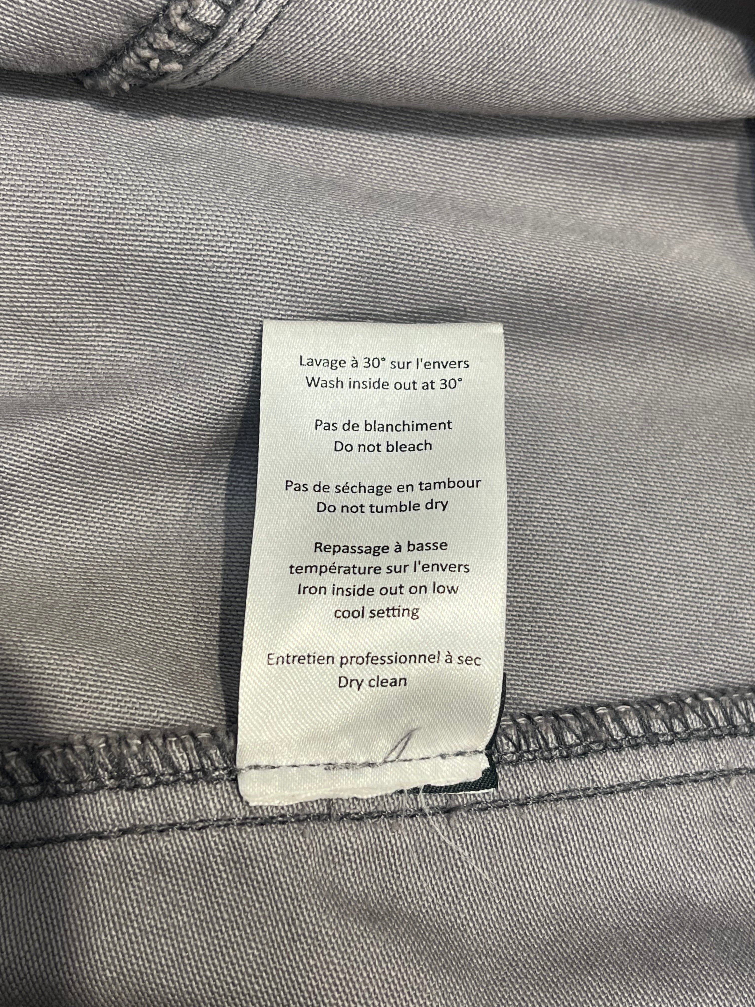 Y/PROJECT/LS Shirt/M/Cotton/GRY/cargo pockets twisted sleeves view 5