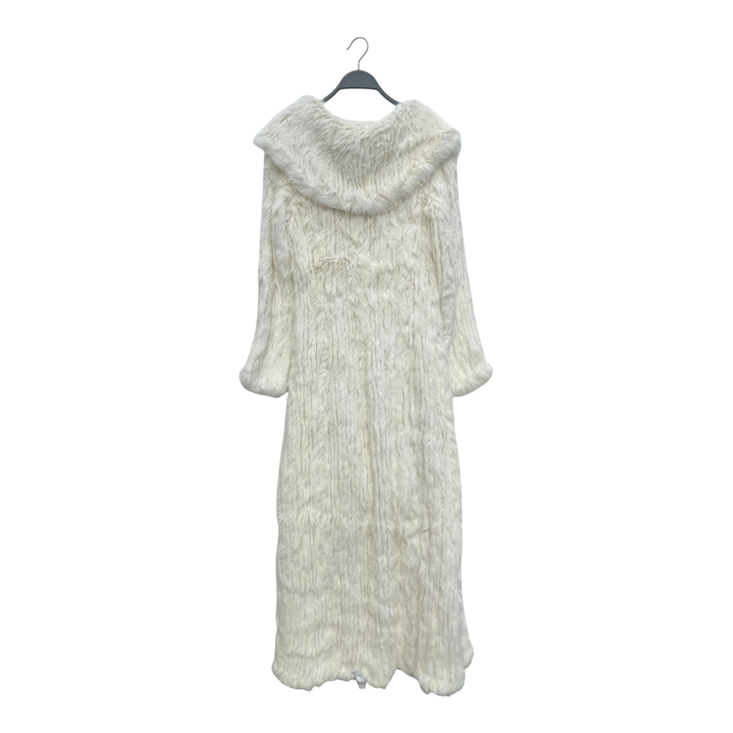 MARCIANO/Coat/XS/Fur/CRM/CRYSTAL CLOSURE FUR COAT view 2