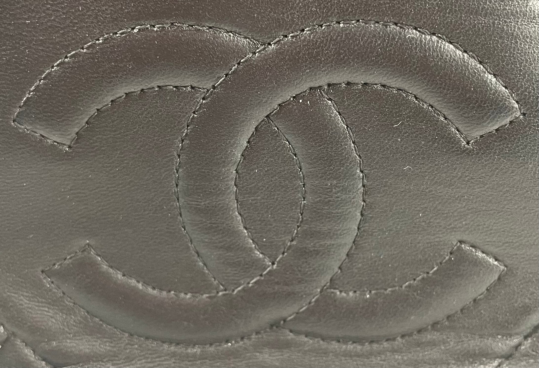 CHANEL/Cross Body Bag/Leather/BLK/19474136 view 4